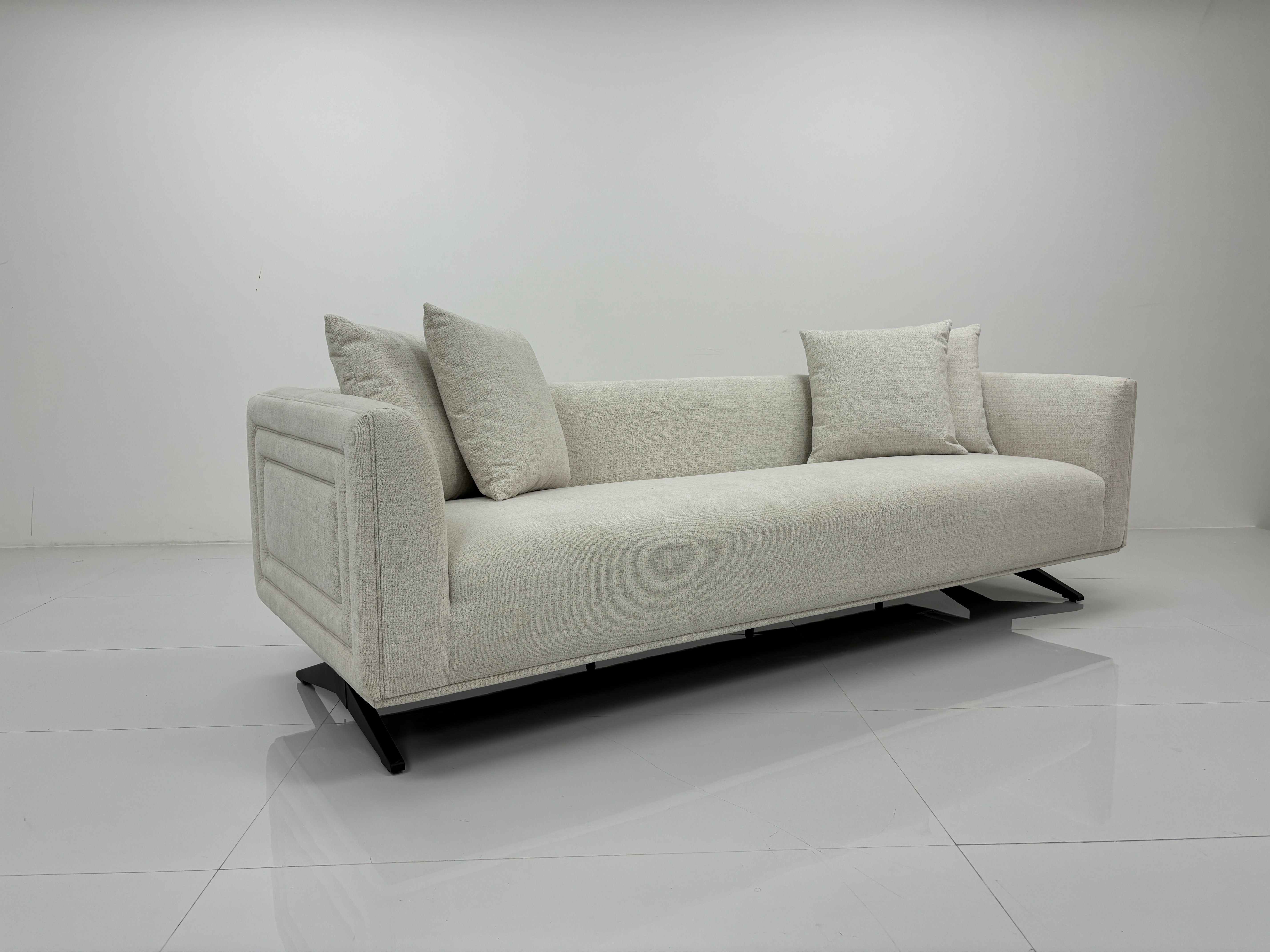 London 3 seter Sofa (Natur)
