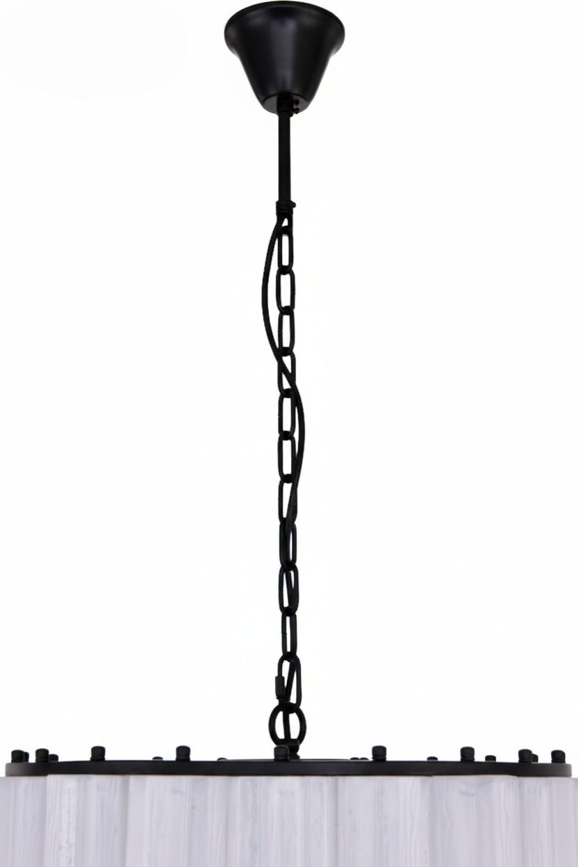 Riviera Lyskrone Hvitt glass (Medium)