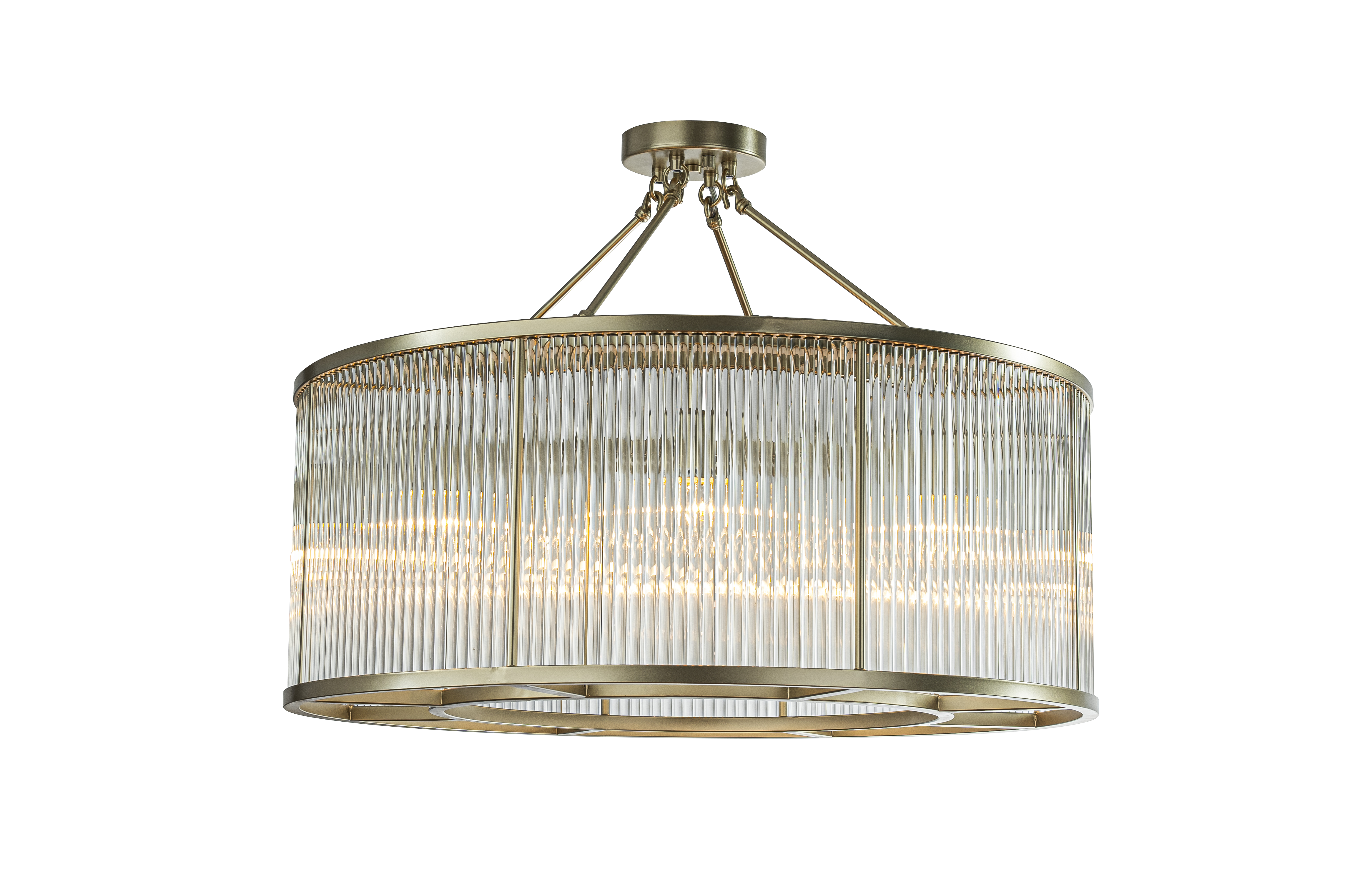 Taklampe Key West (Champagne)