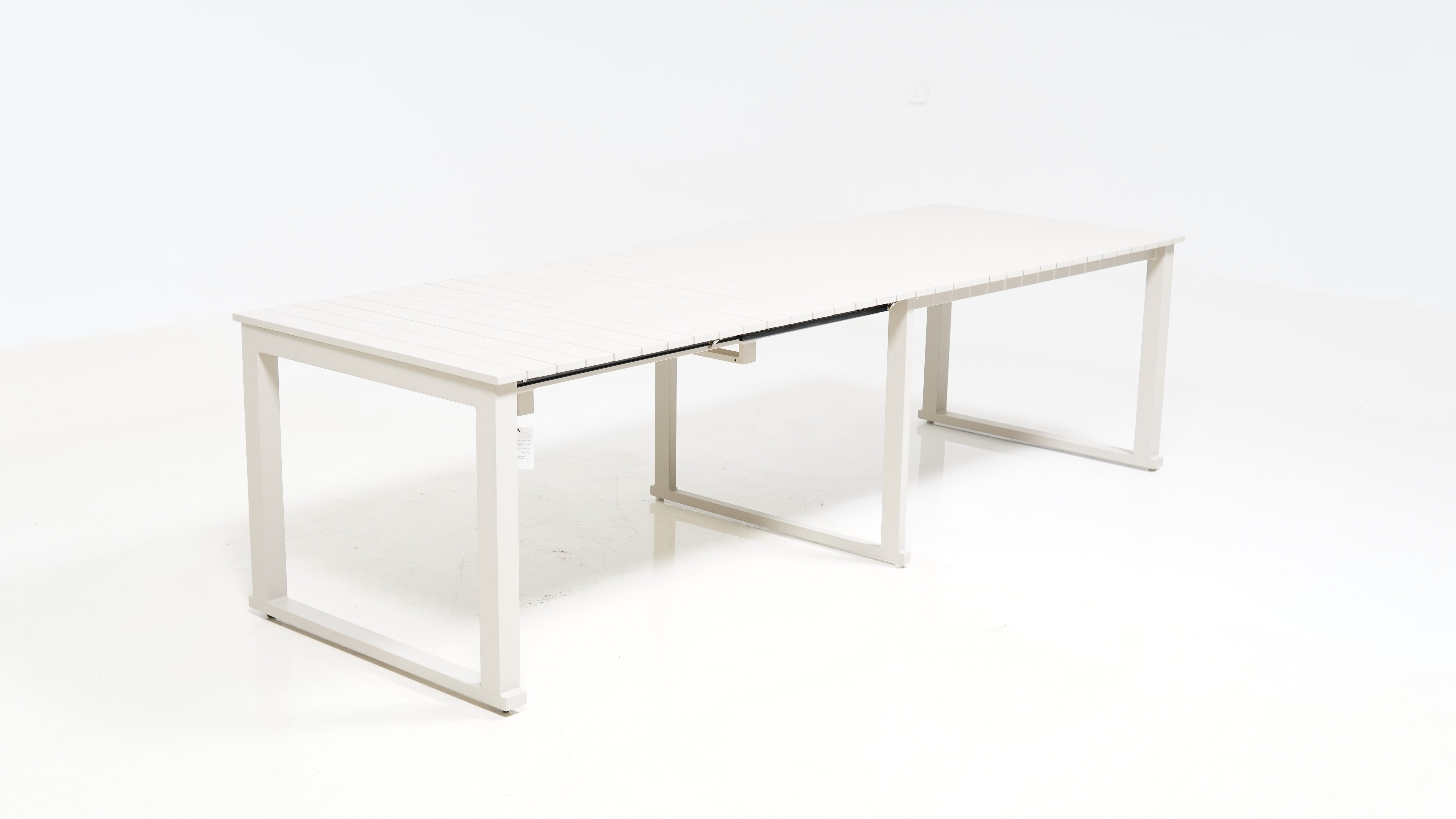 Haven Spisebord m/ illeggsplater (150,5/284×83,5×74,5 cm) Sandstone