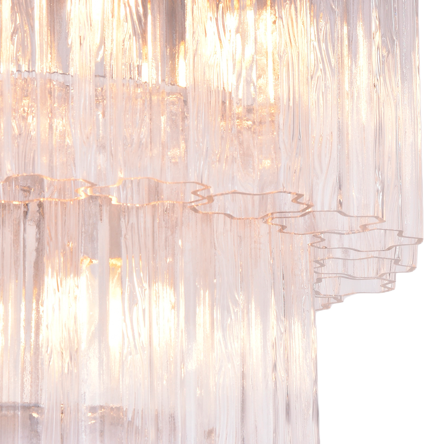 Riviera Lysekrone klar glass (stor)