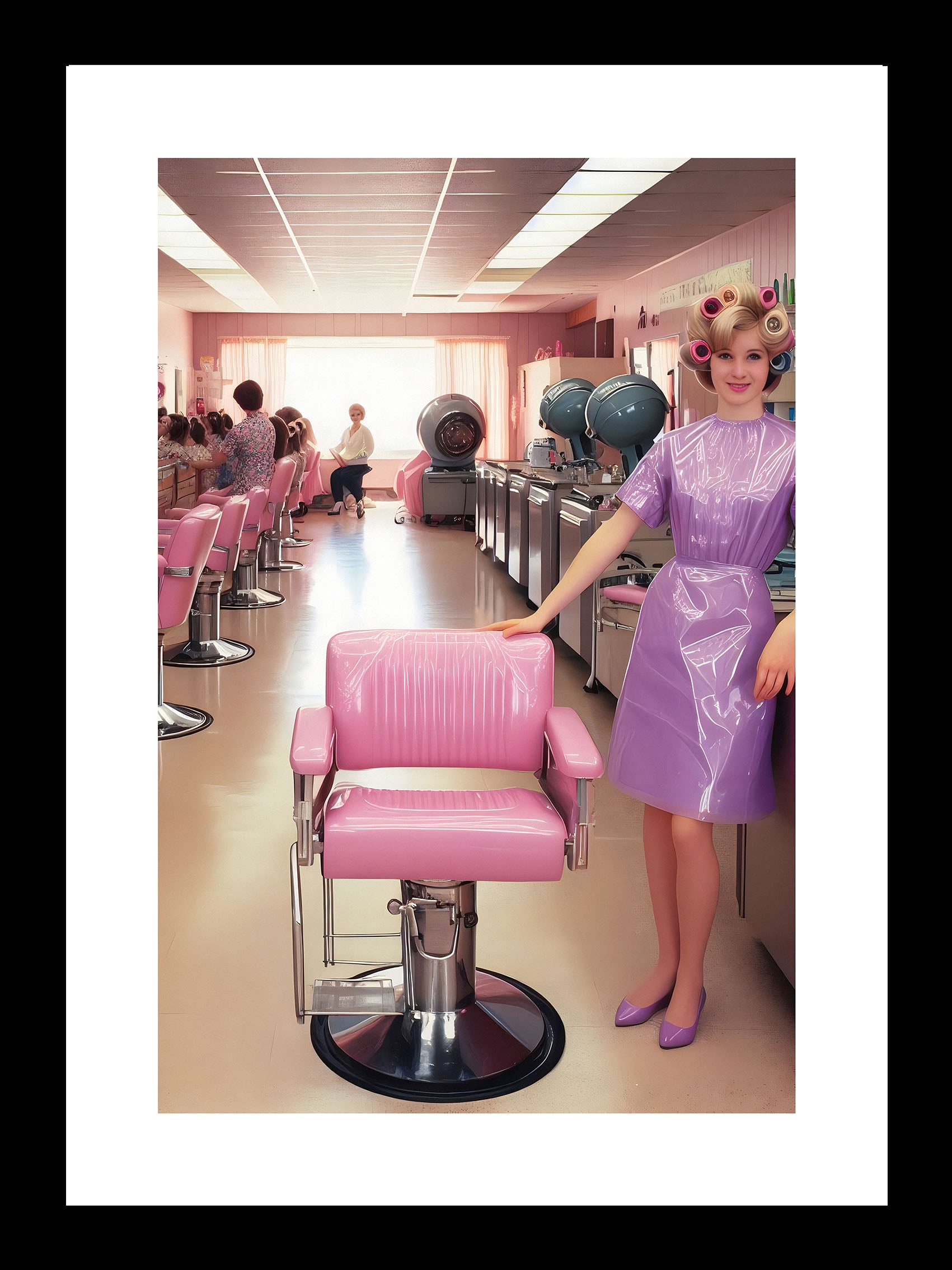 Polished & Perfect m/ Sort Ramme (60*80)