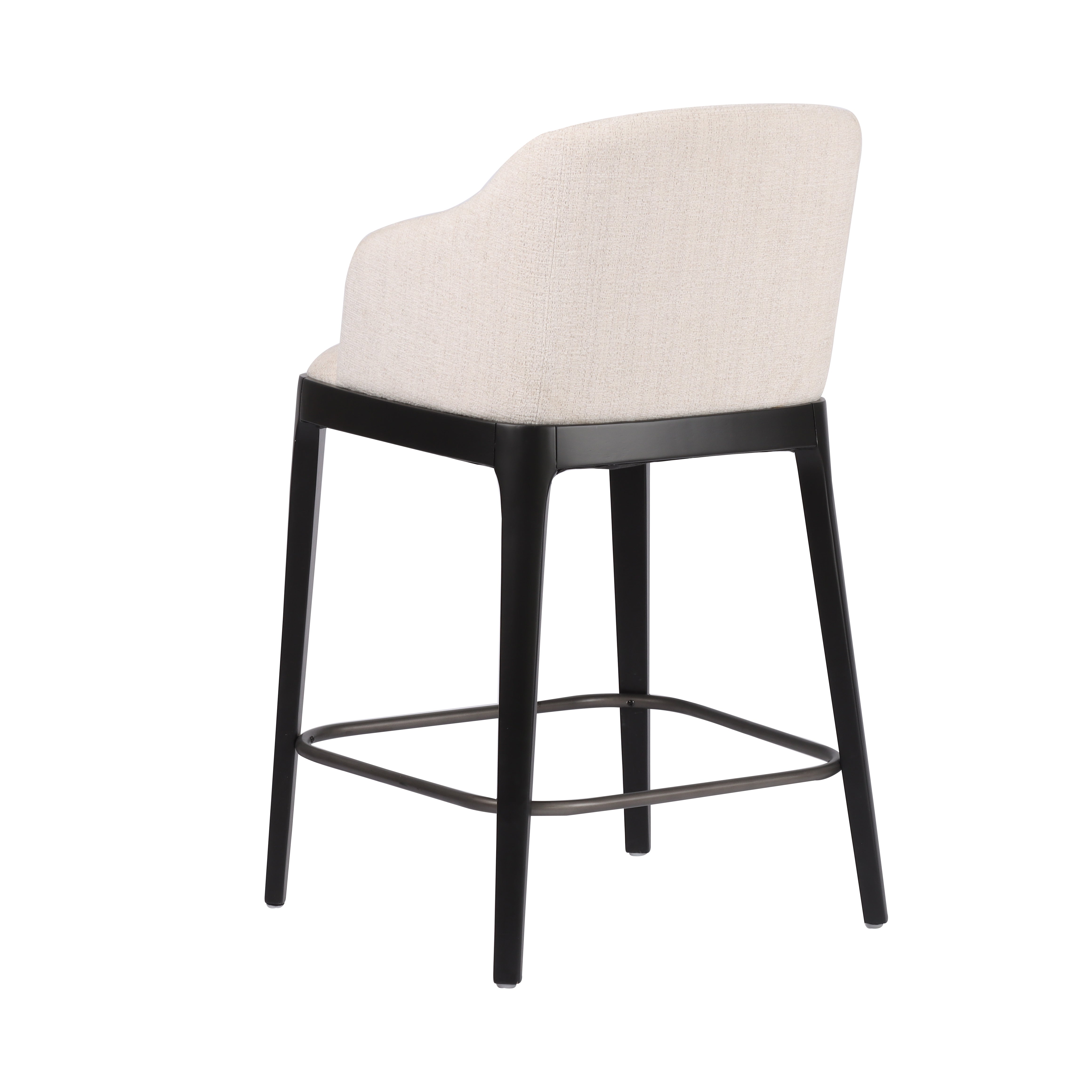 Lincoln Barstol (Natur/Svart)