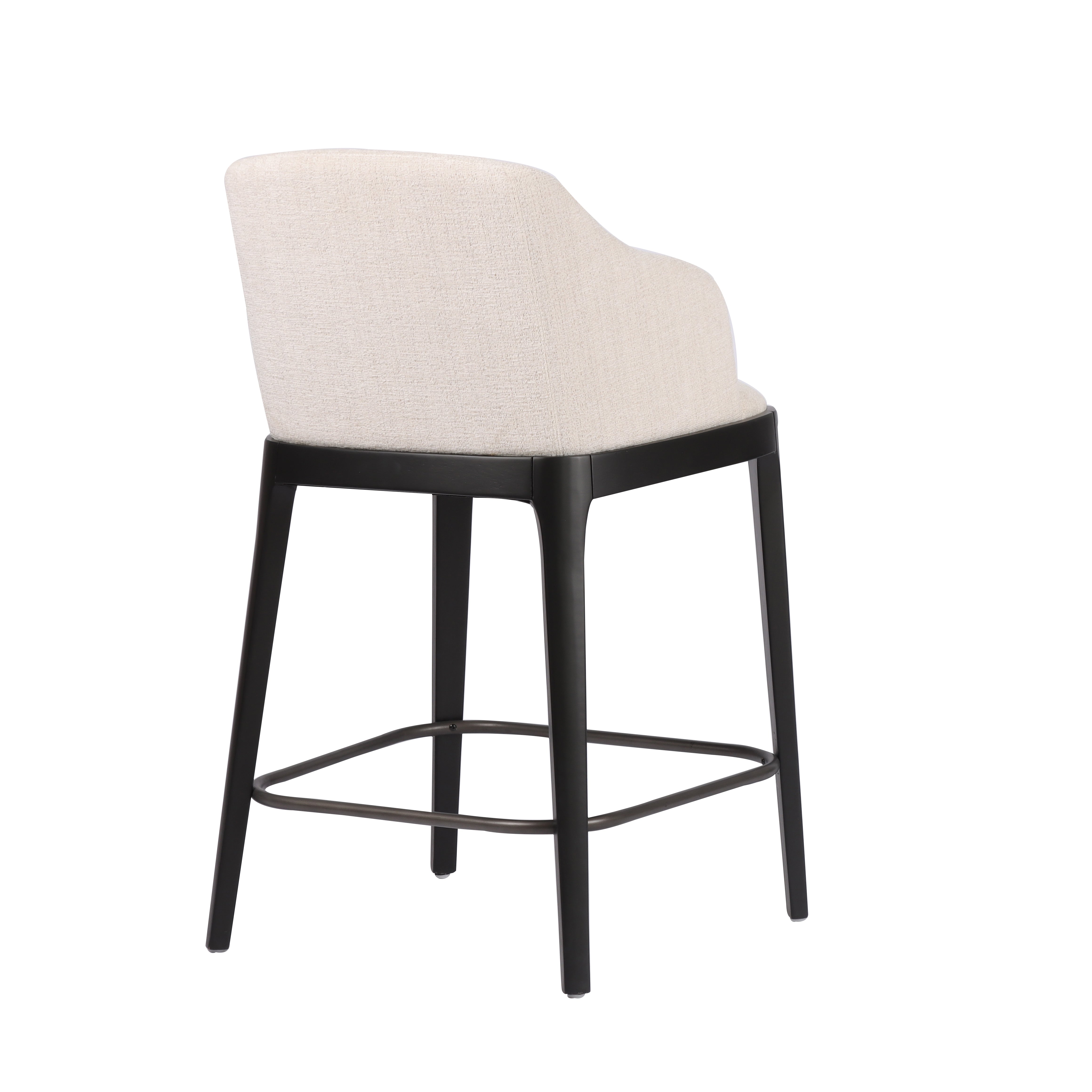 Lincoln Barstol (Natur/Svart)