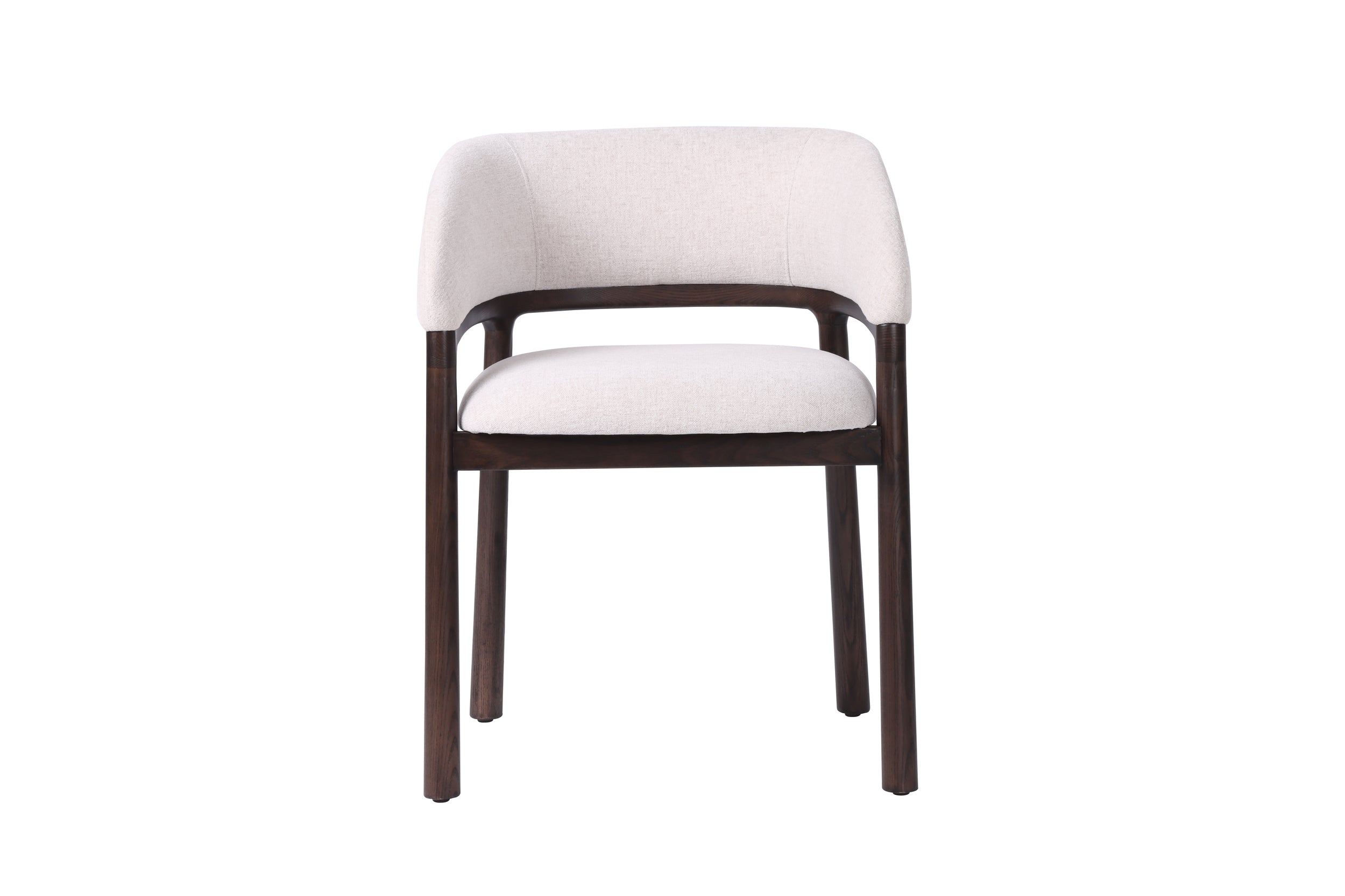 Seattle Spisestol (Beige Breezer/Valnøtt)
