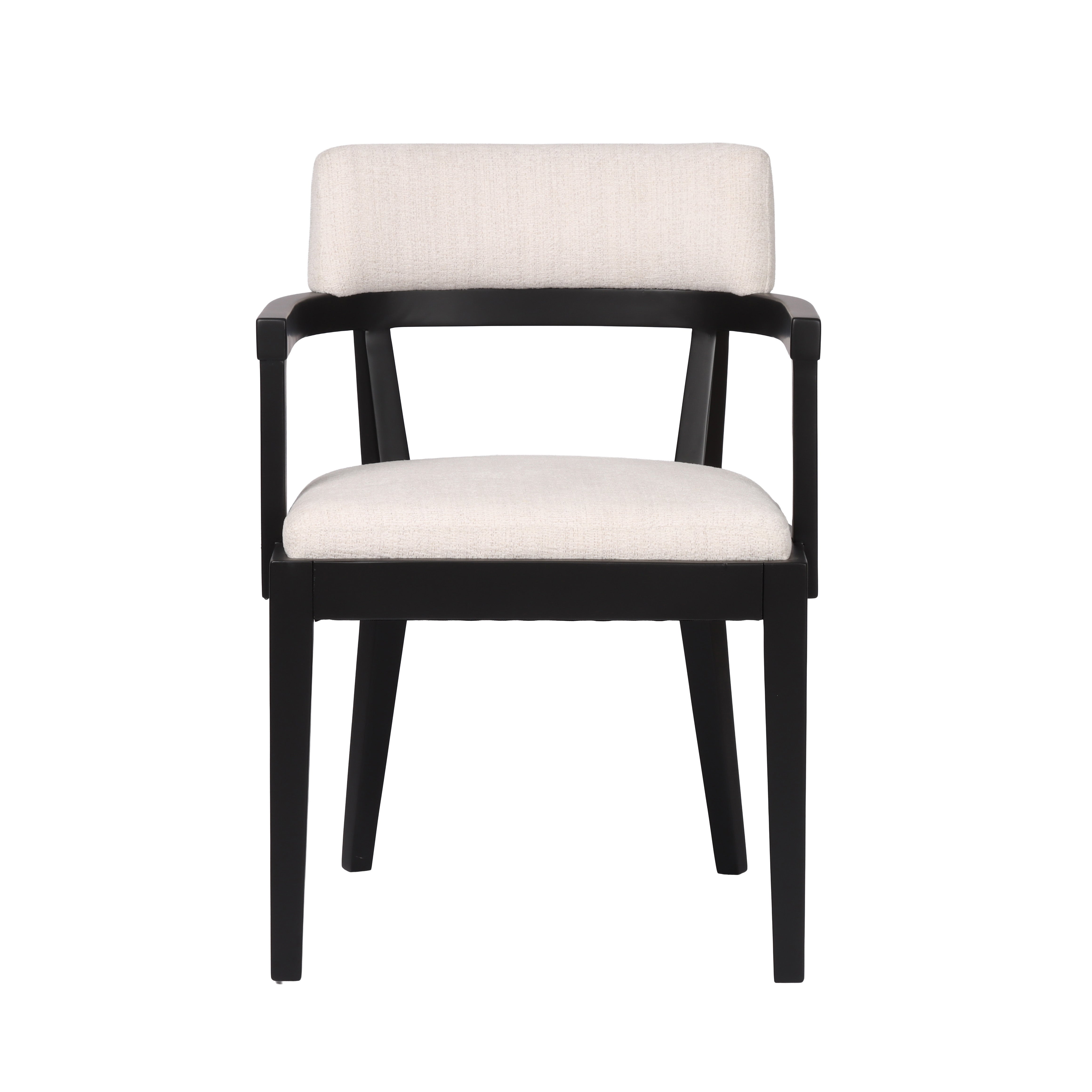 Portland Spisestol (Natur/Svart)