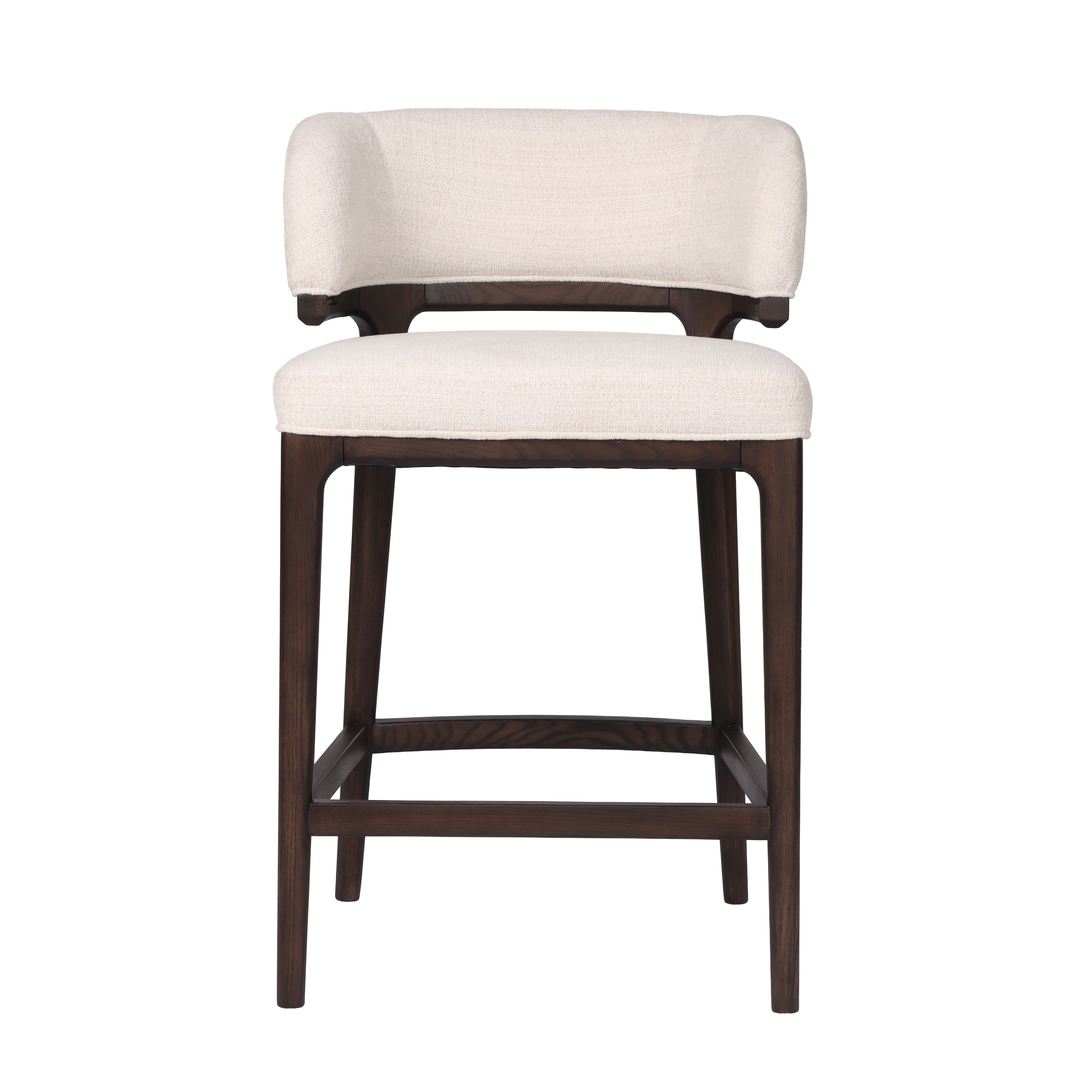 Palma barstol (Natur/valnøtt)