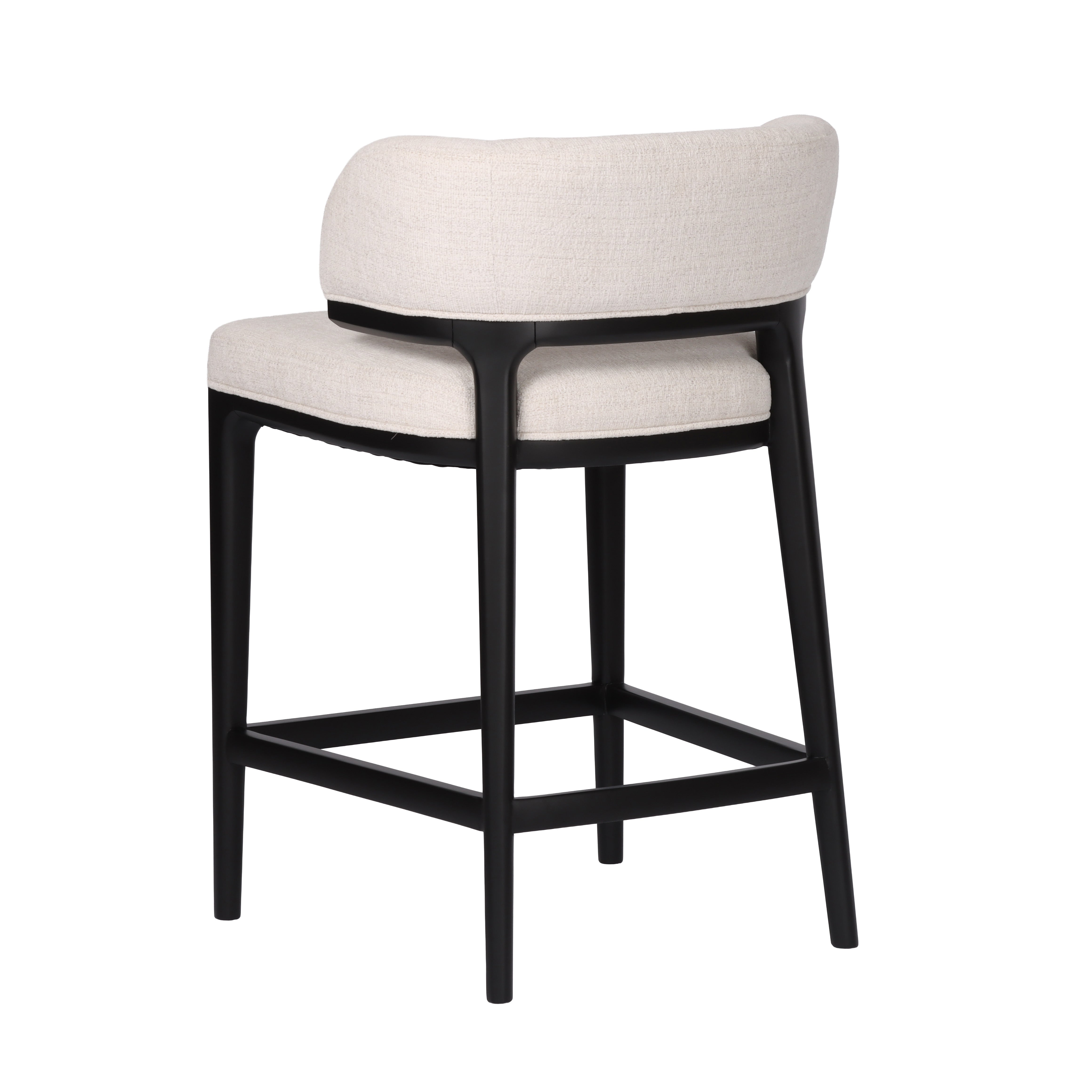 Palma Barstol (Natur/Svart)