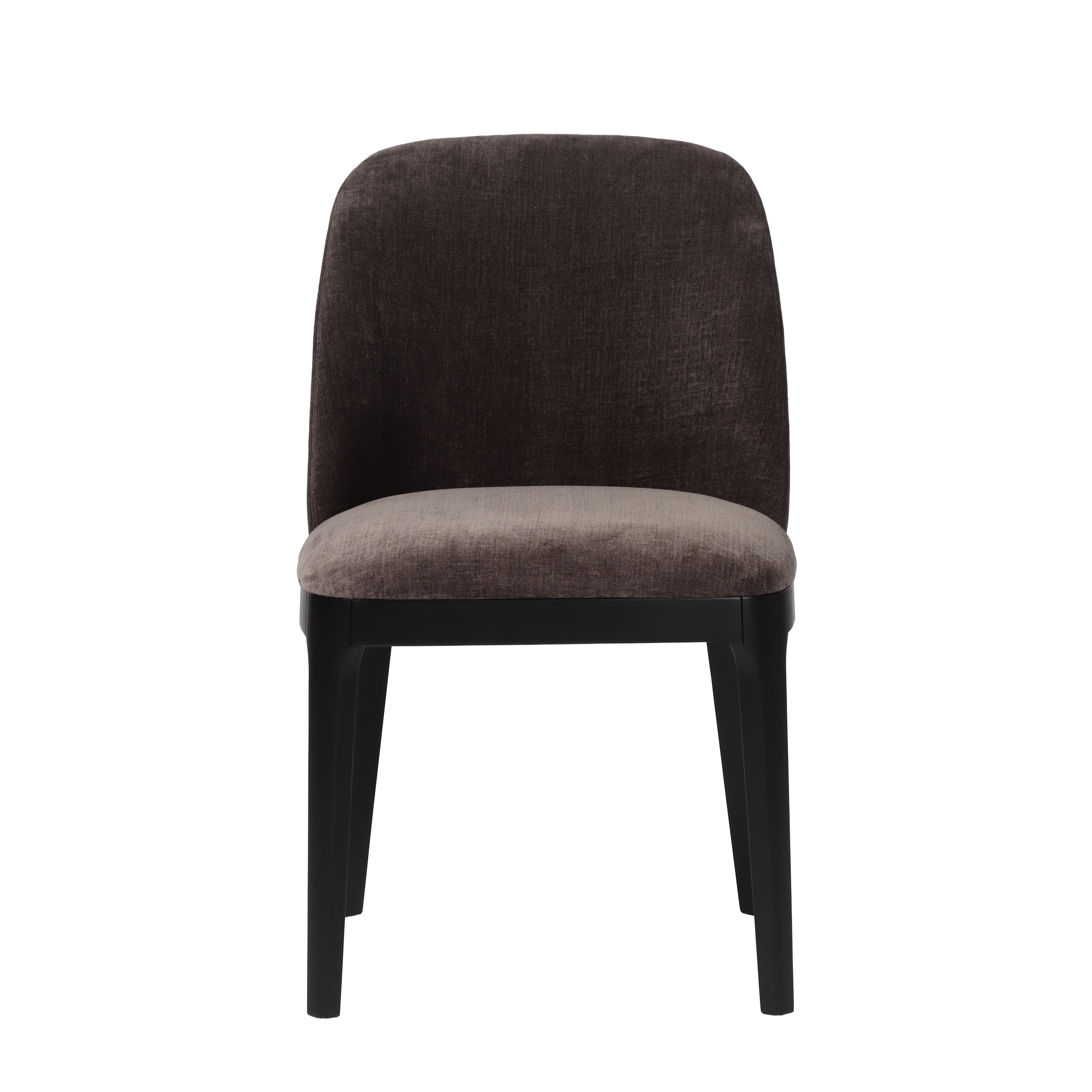 Capri Spisestol (Taupe Chenille/Svart)