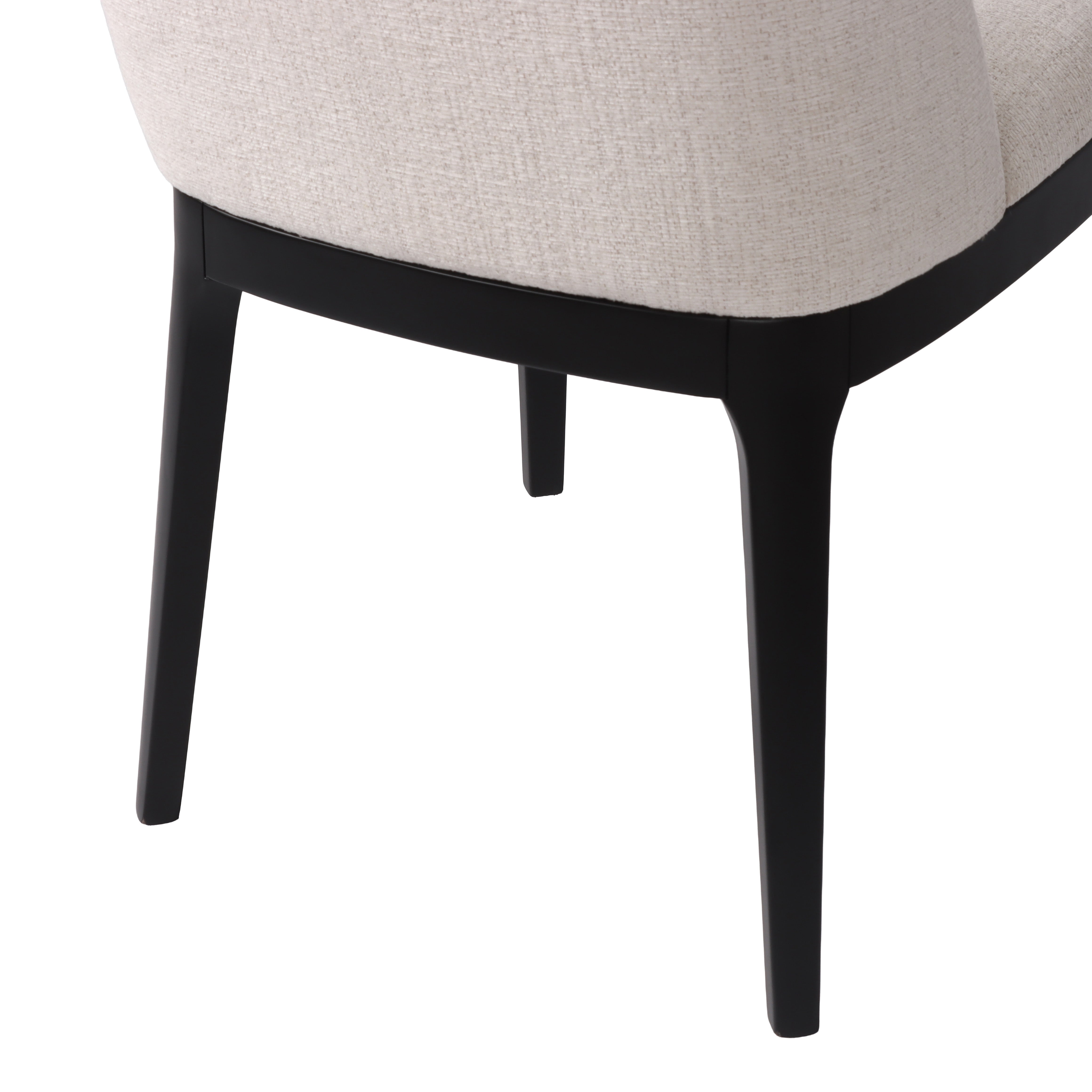 Capri Spisestol (Natur/Svart)