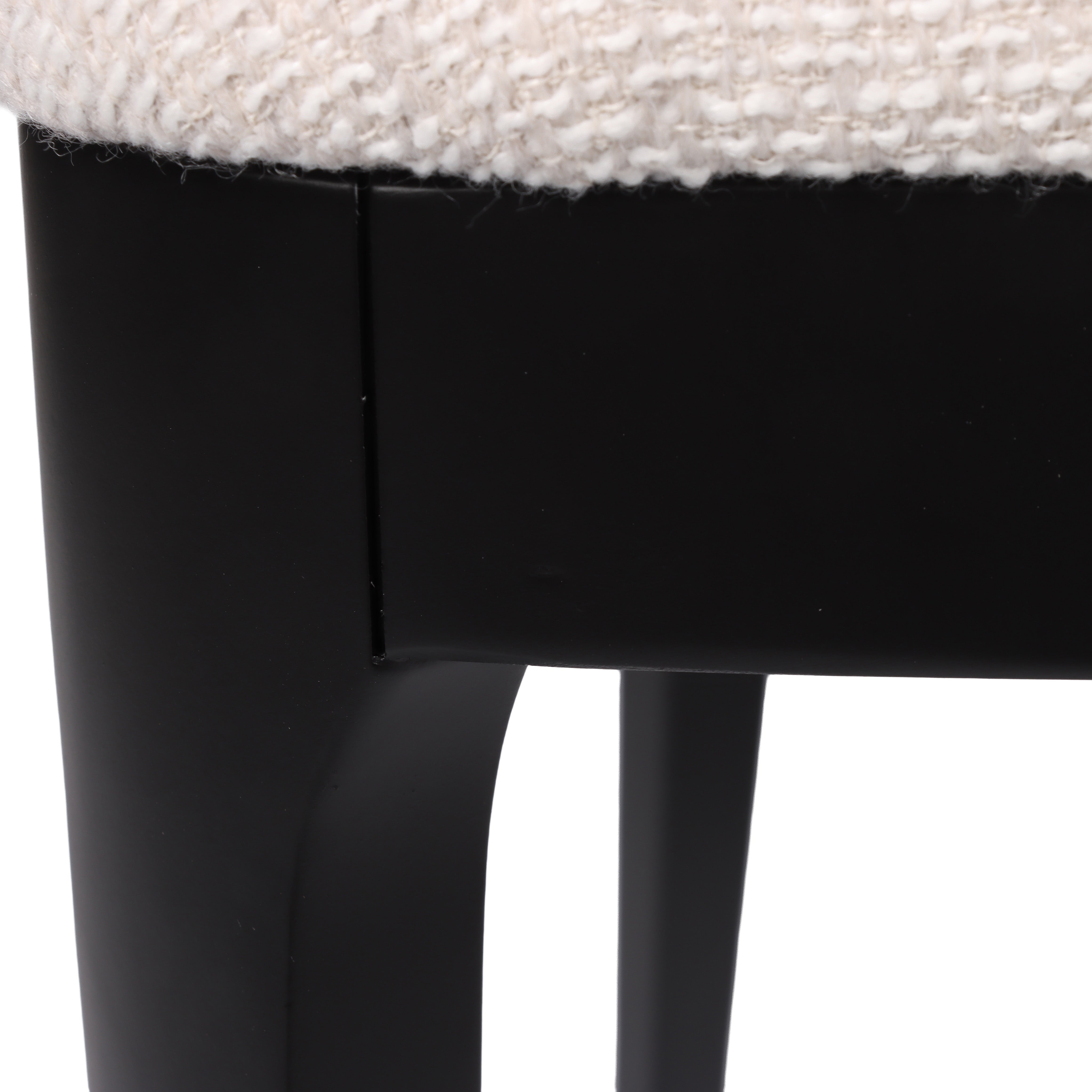 Capri Spisestol (Shaded Sand/Svart)