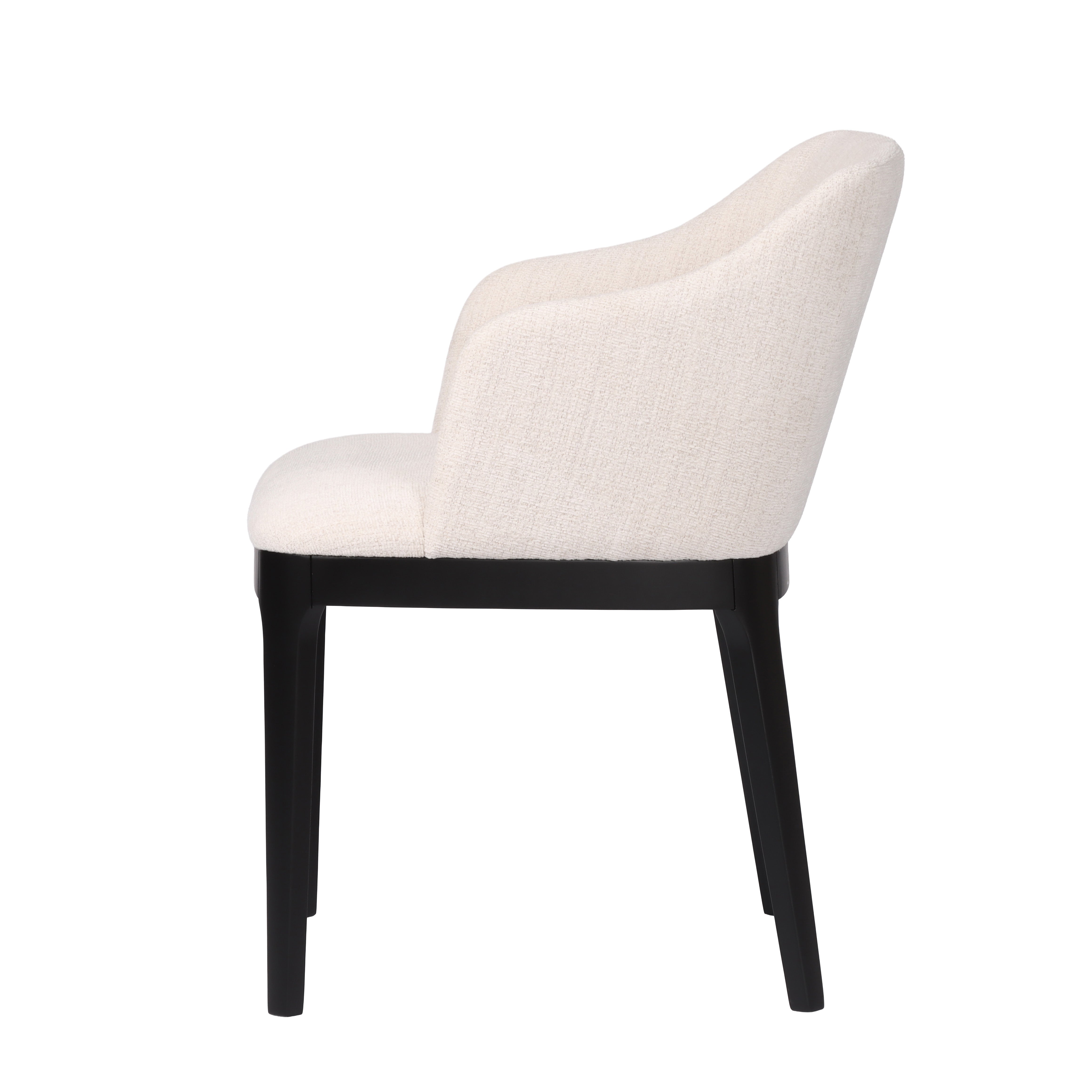 Harlow Spisestol (Natur/Svart)