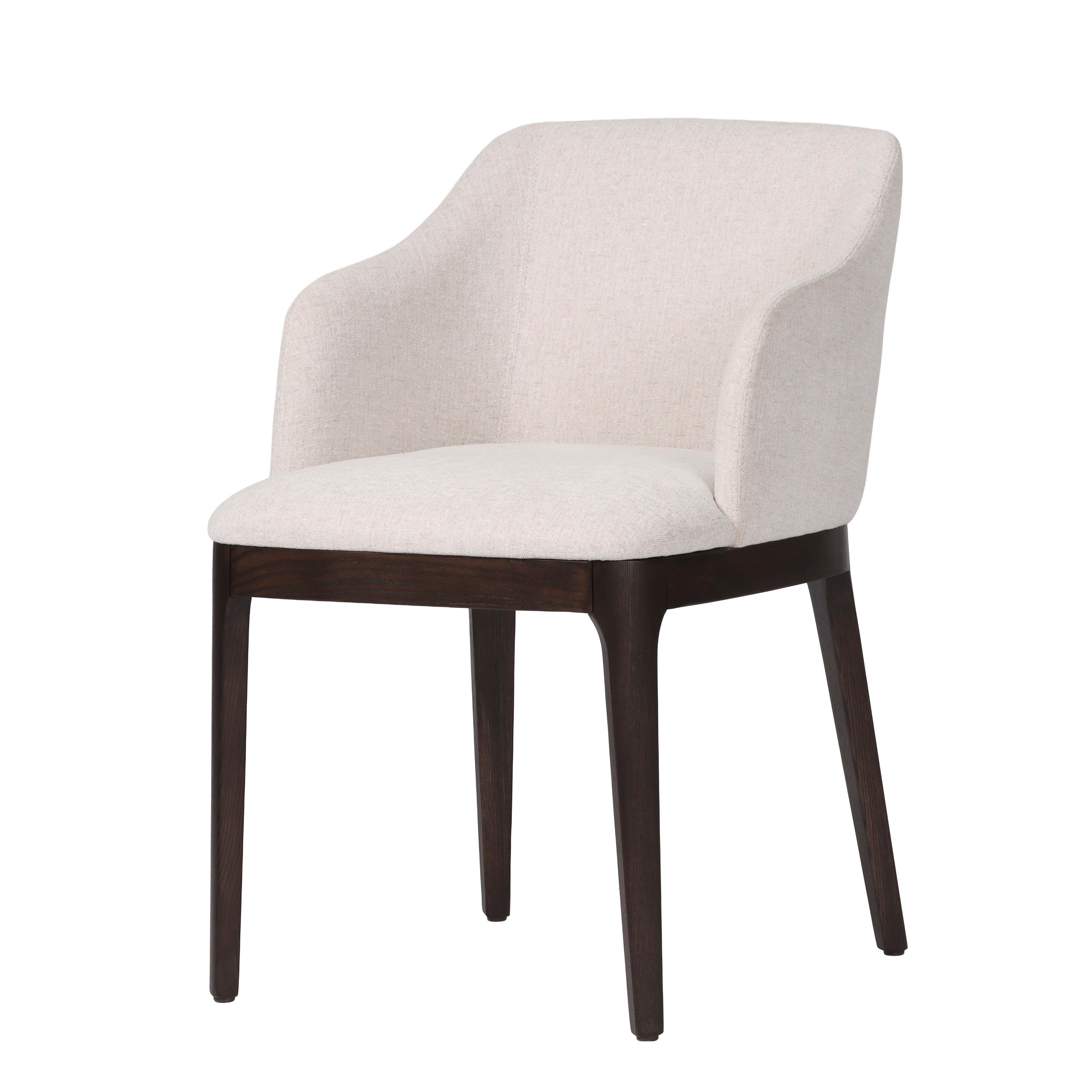 Harlow Spisestol (Beige Breezer/Valnøtt)