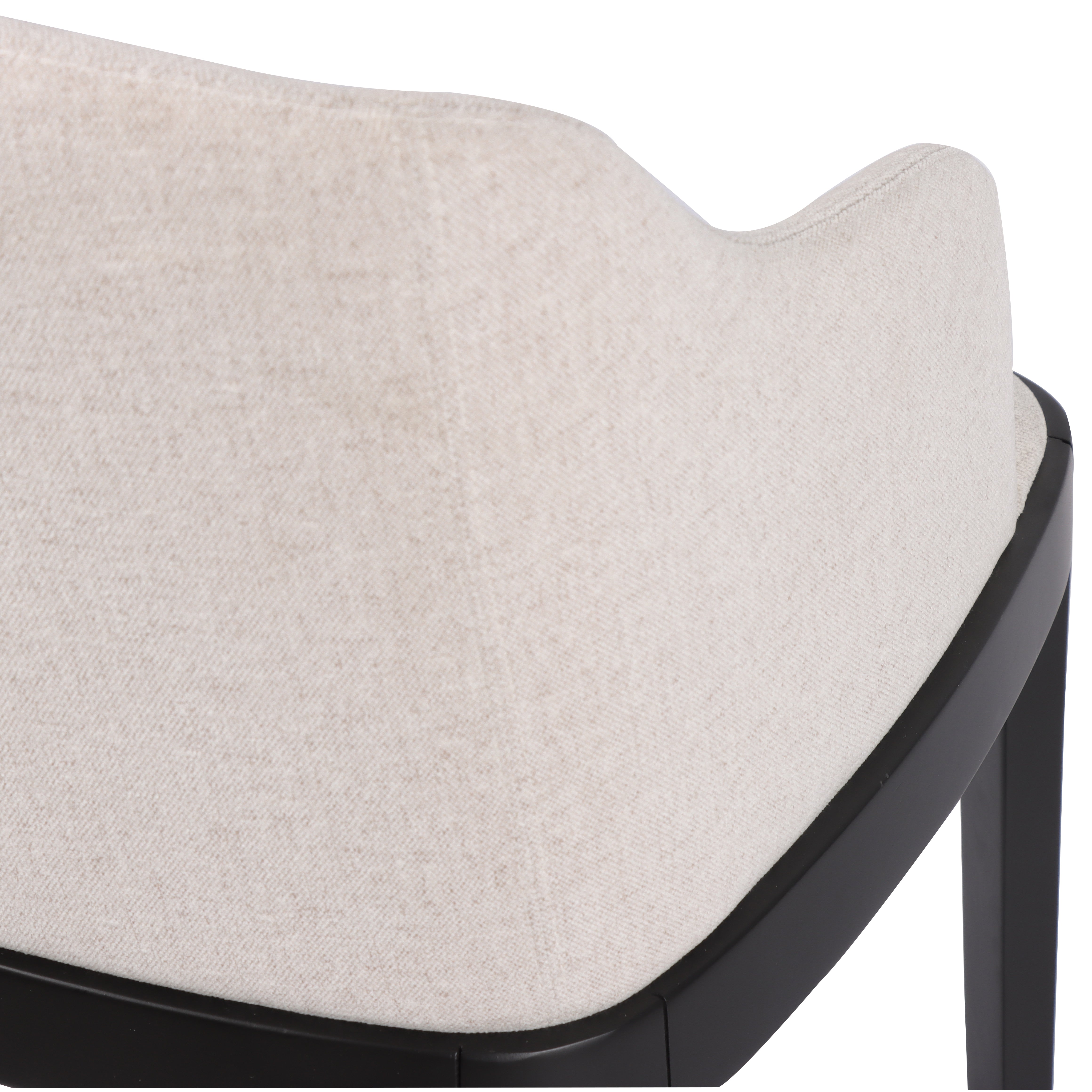 Lincoln Barstol (Beige Breezer/Svart)