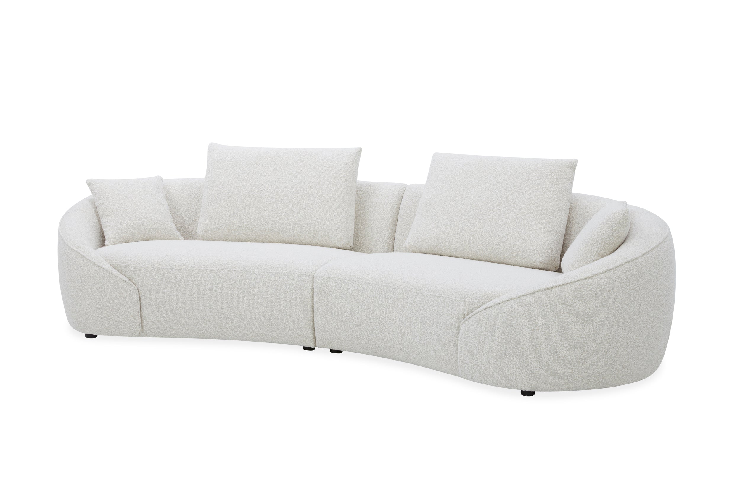Marbella Lounge Sofa (Frostine Ivory)