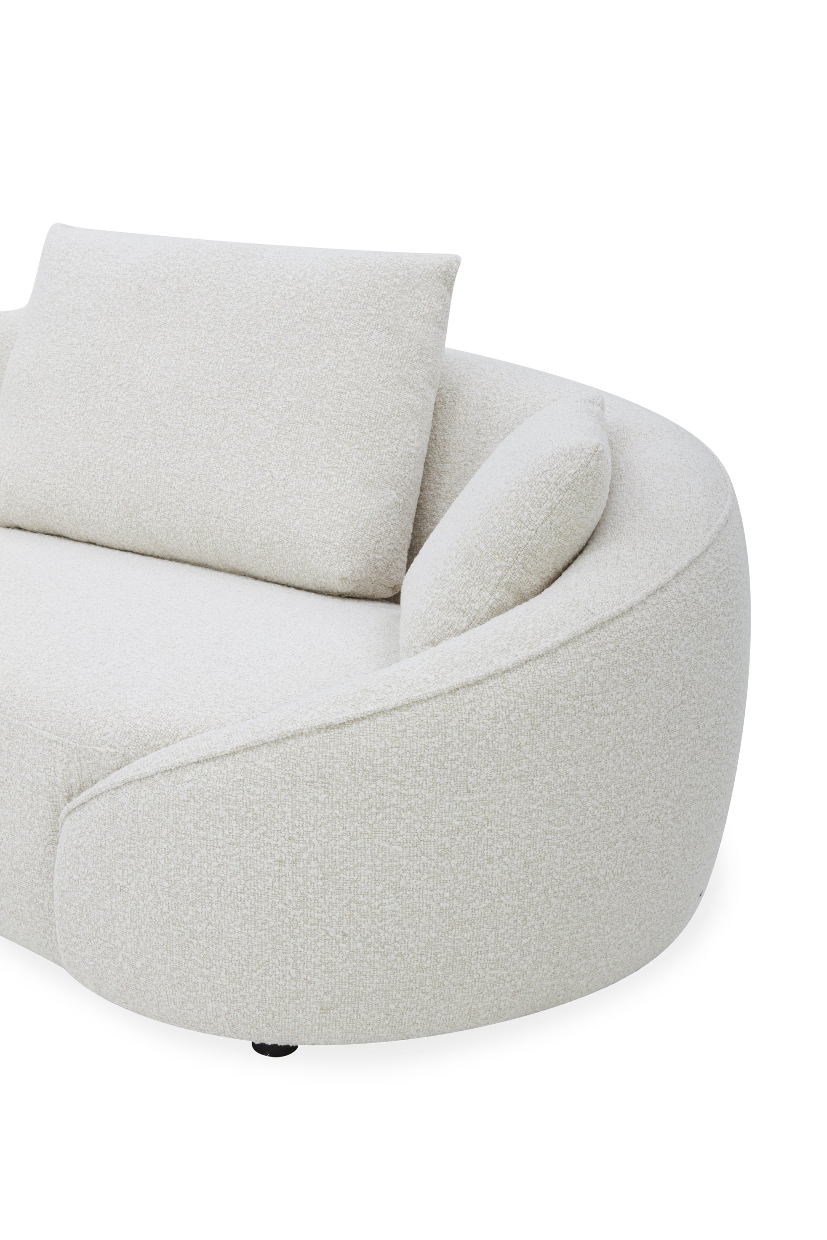 Marbella Lounge Sofa (Frostine Ivory)