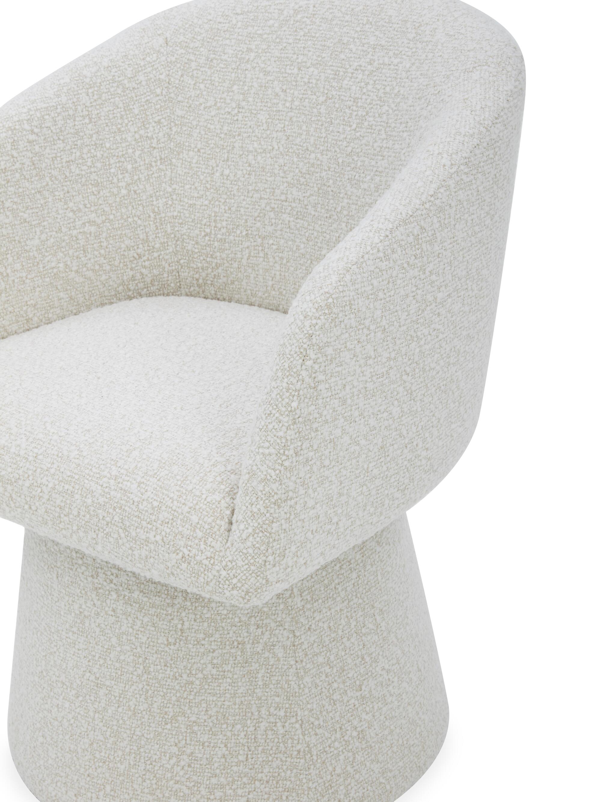 Dakota Spisestol m/ sving (Frostine Ivory)
