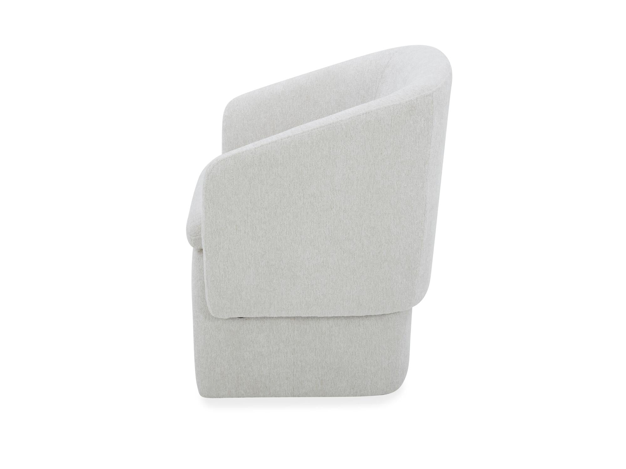 Kingston Spisestol m/hjul (Bibury White)