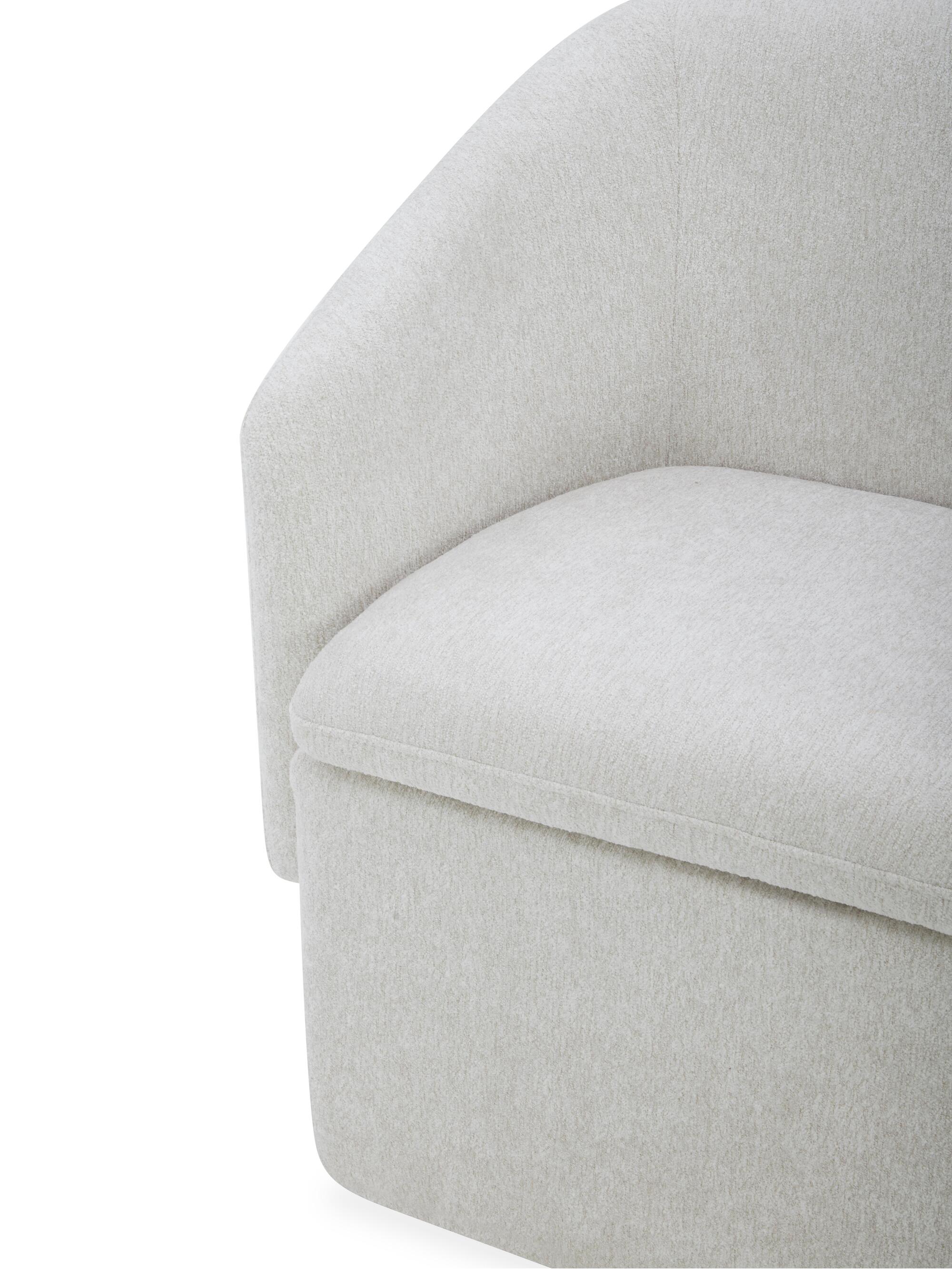 Kingston Spisestol m/hjul (Bibury White)