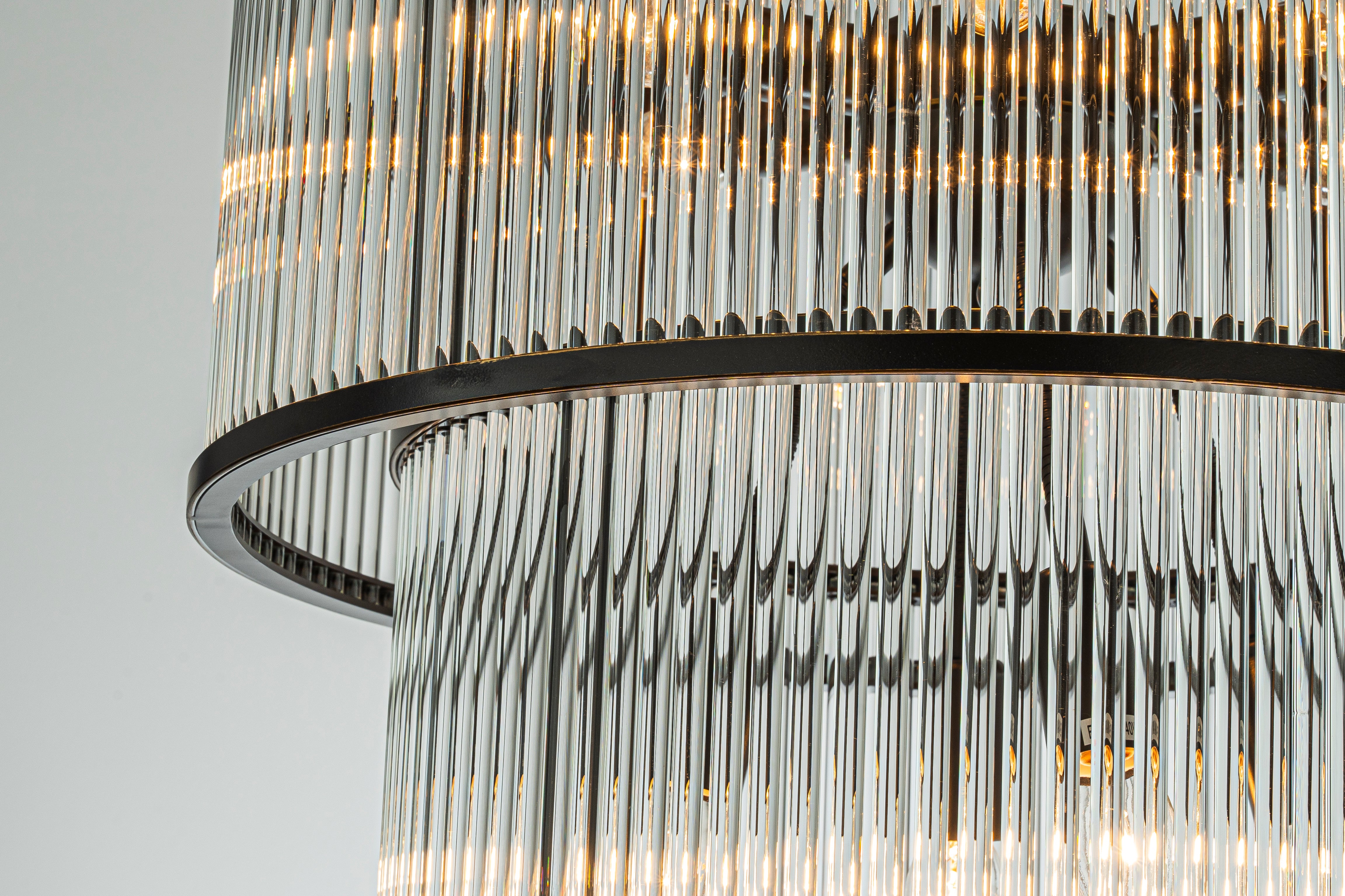 Taklampe Phoenix (Dempet Sort)