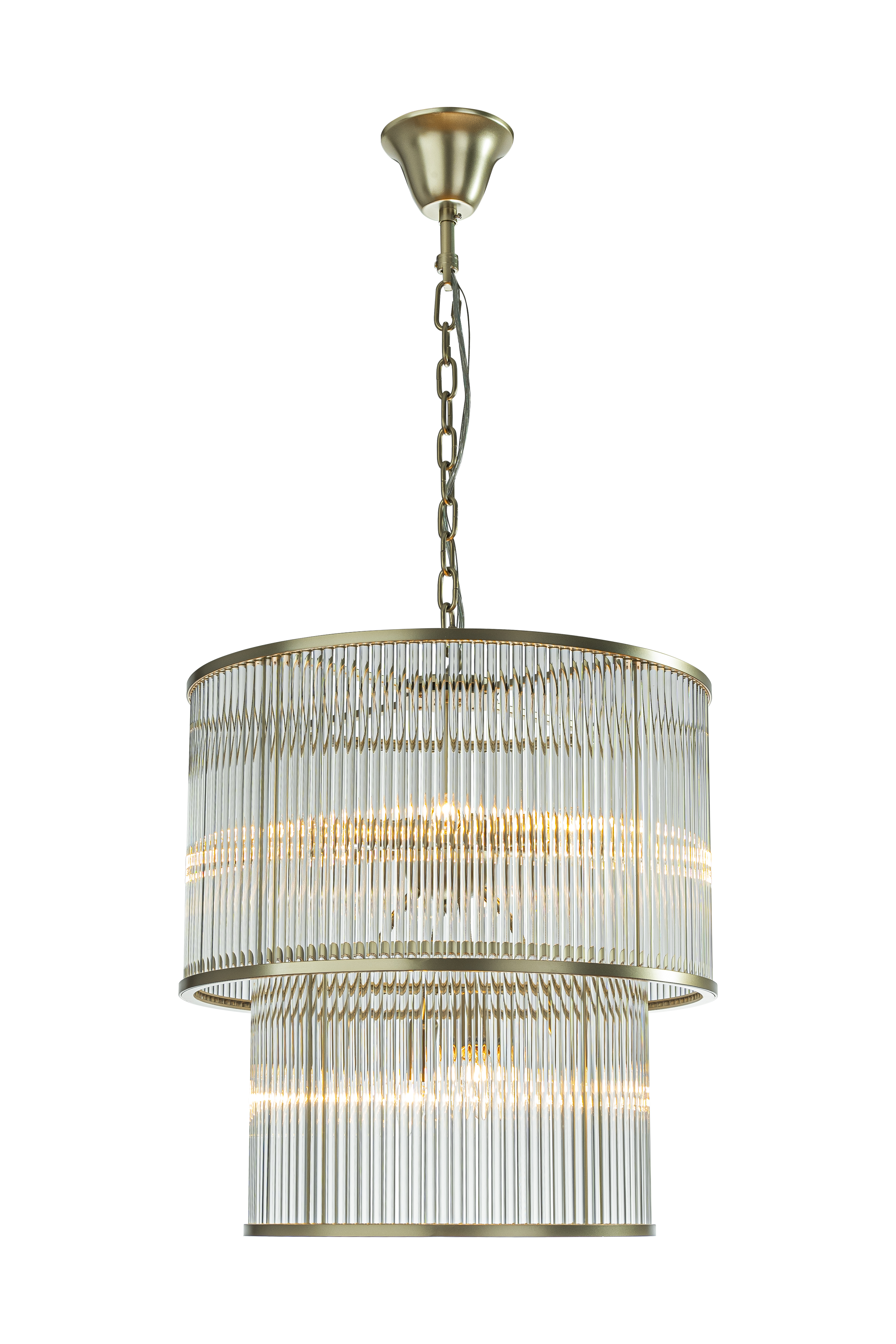 Taklampe Phoenix (Champagne)