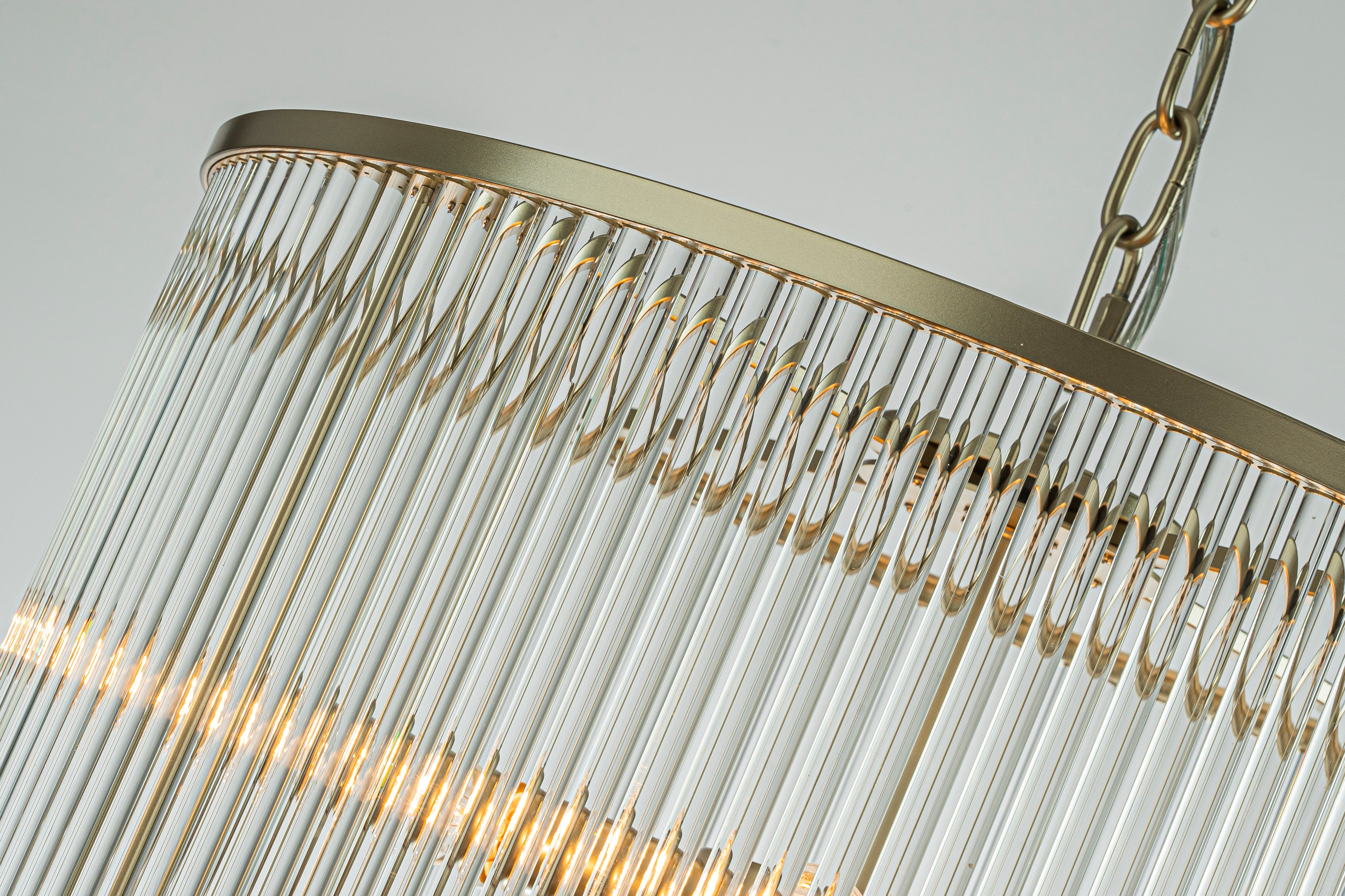 Taklampe Phoenix (Champagne)