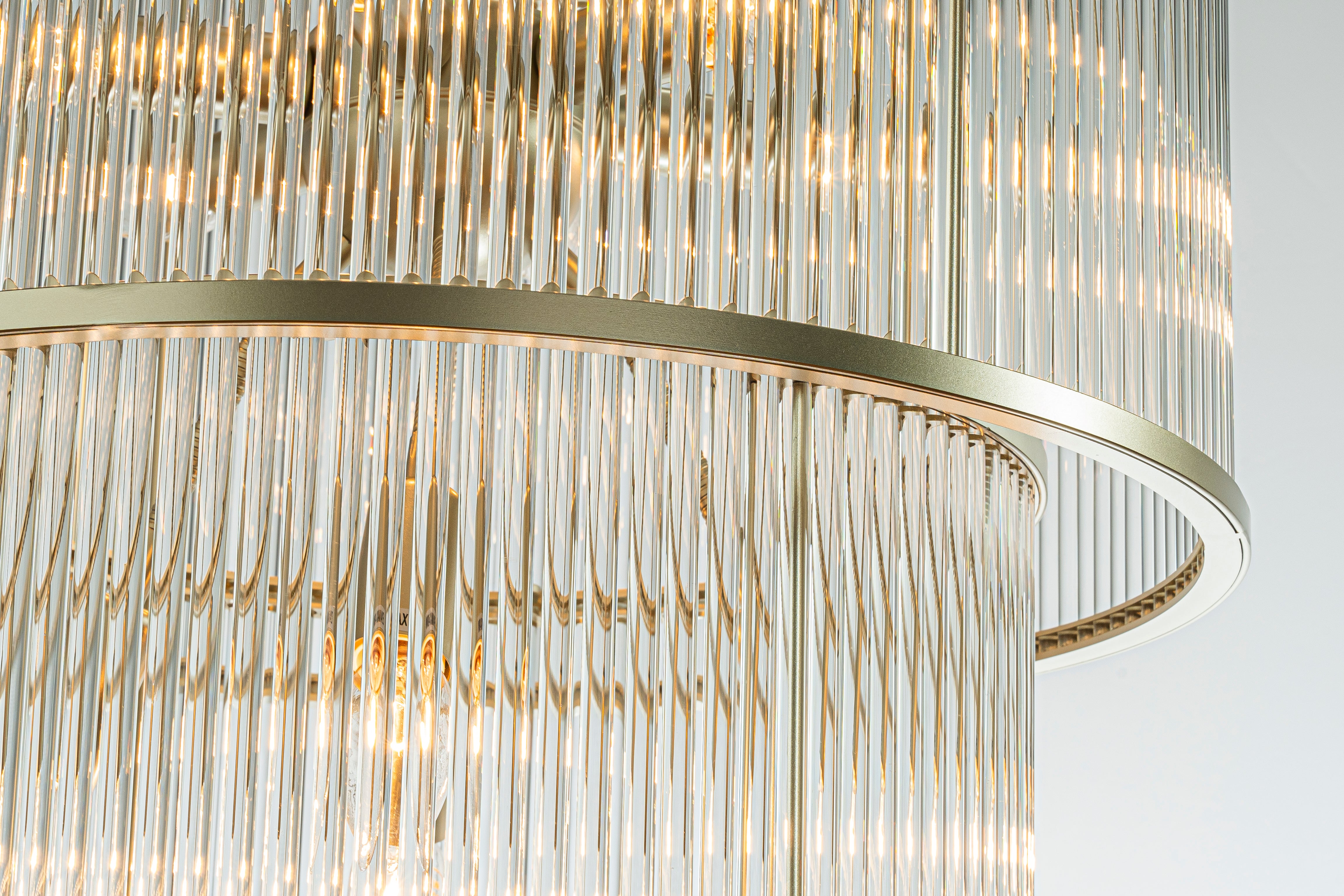 Taklampe Phoenix (Champagne)