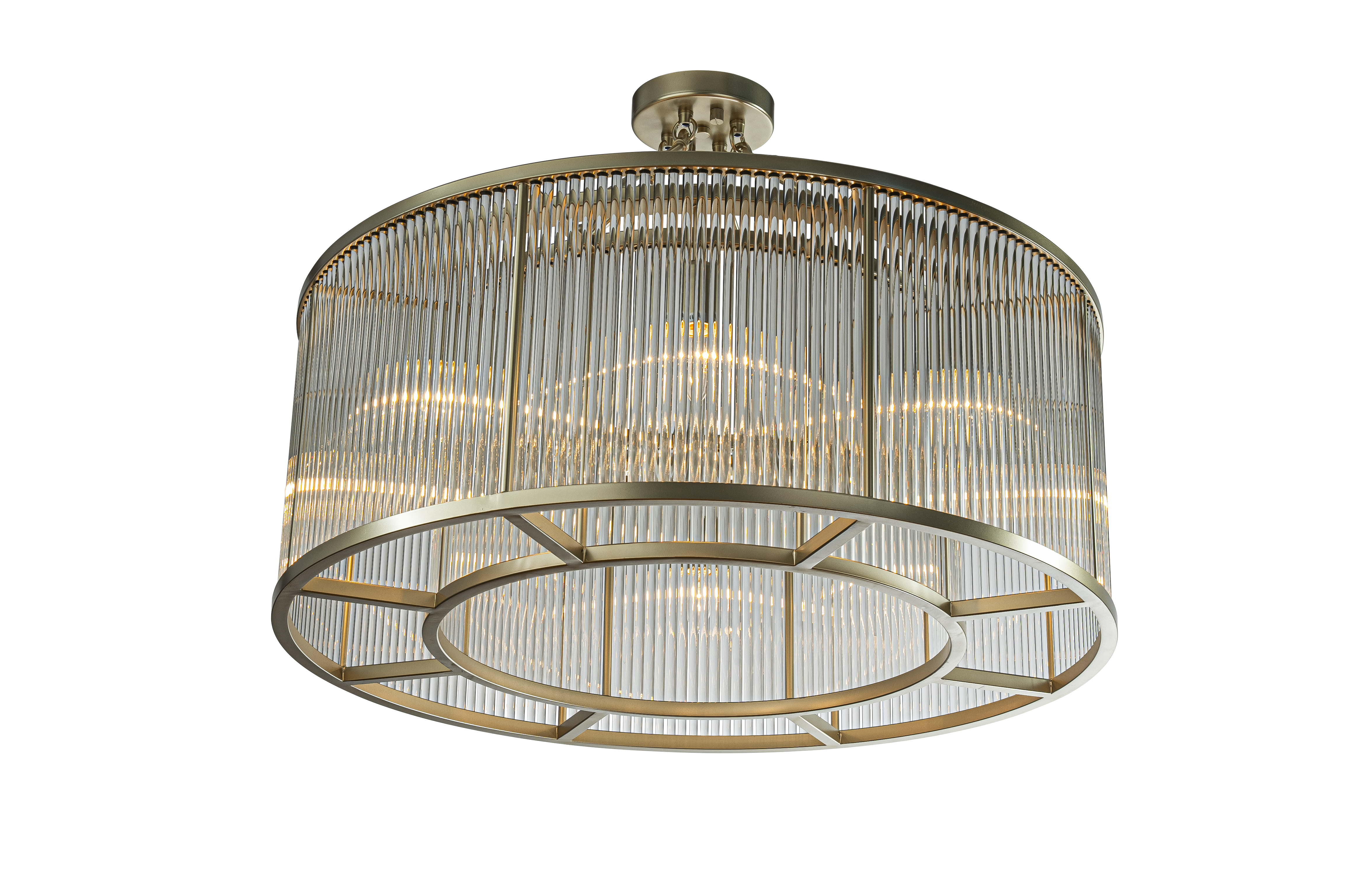 Taklampe Key West (Champagne)