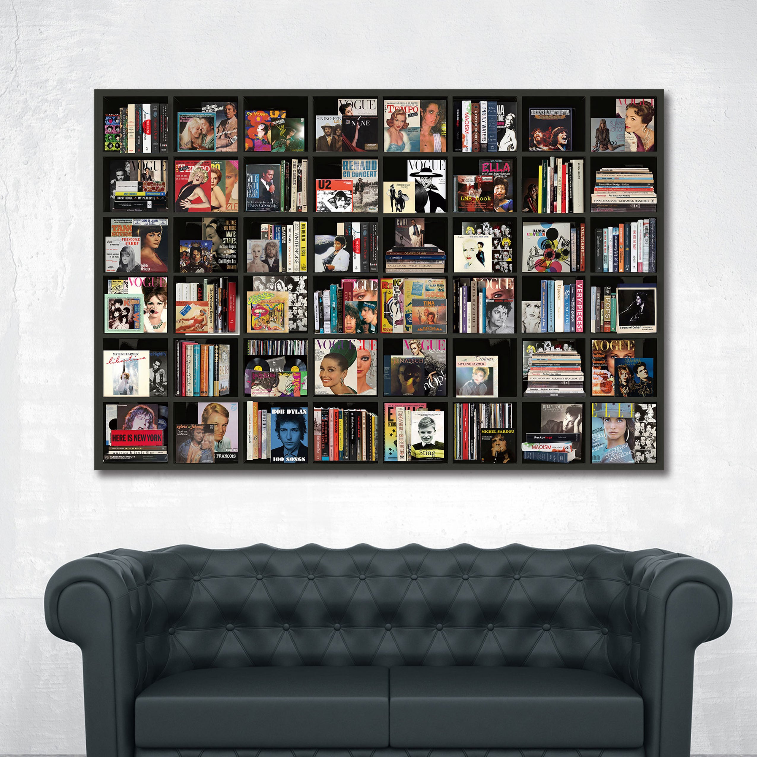 Retro Remix Glassbilde (150*100)