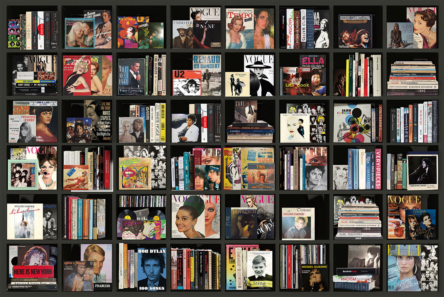 Retro Remix Glassbilde (150*100)