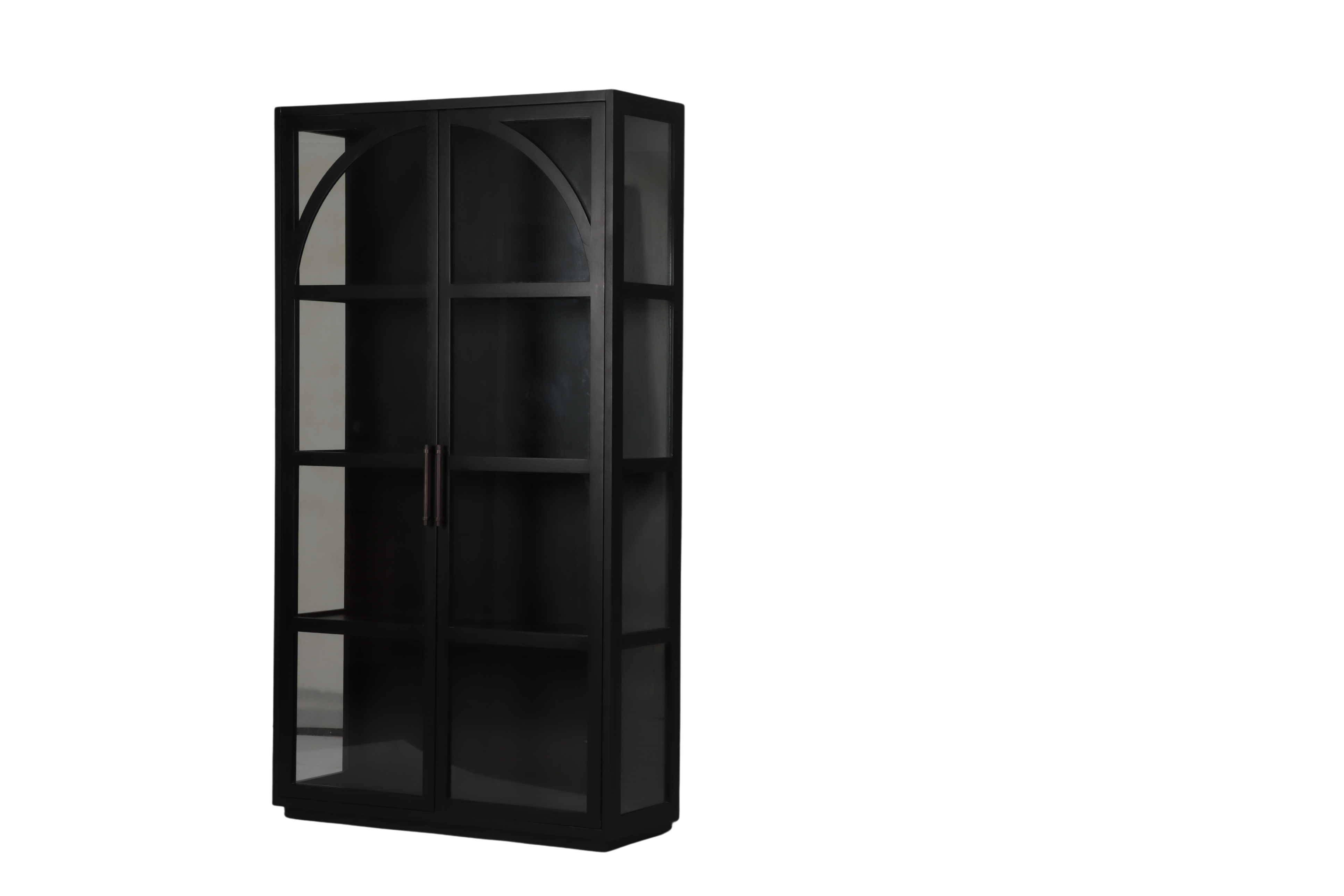 Toscana Vitrineskap (svart)
