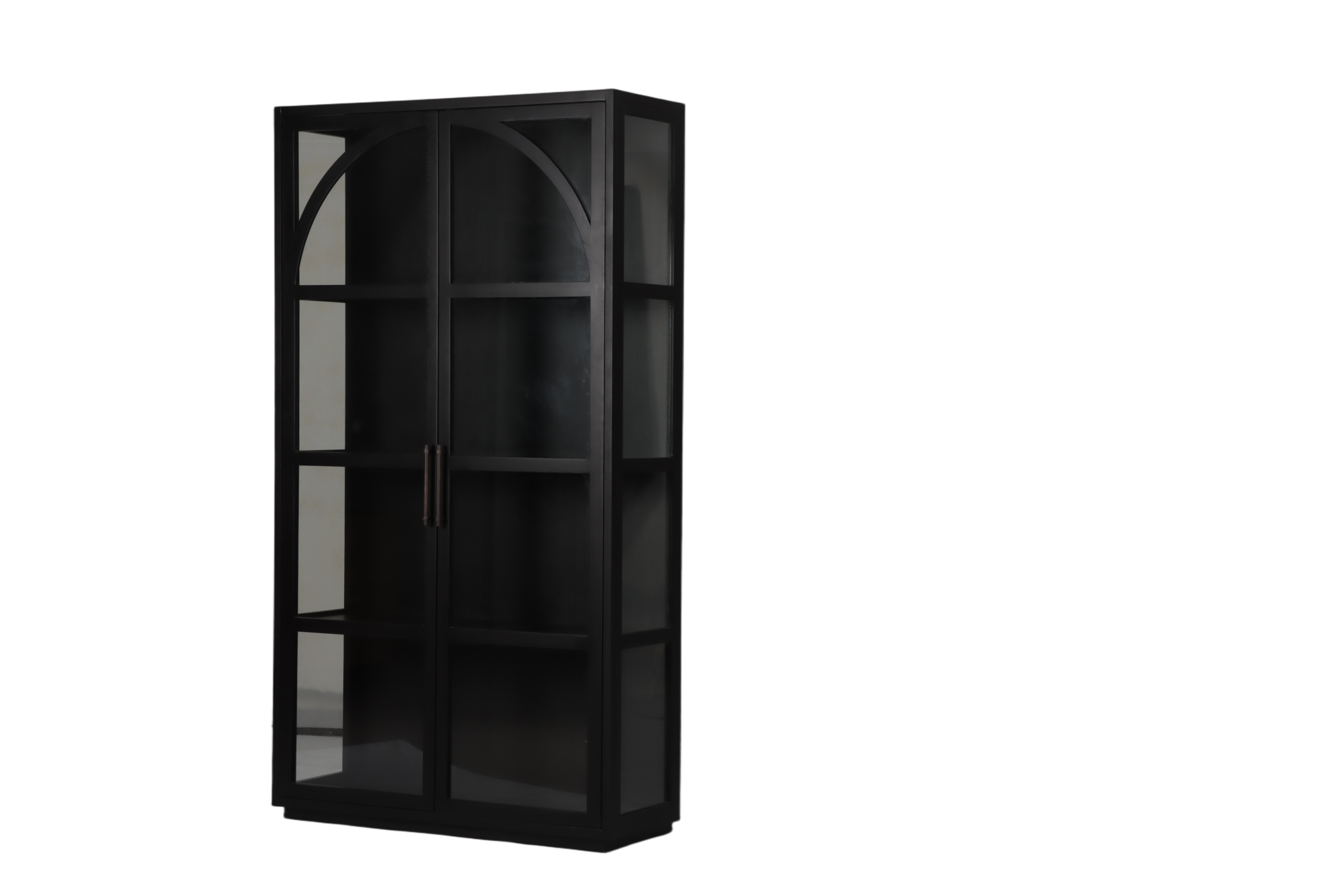 Toscana Vitrineskap (svart)