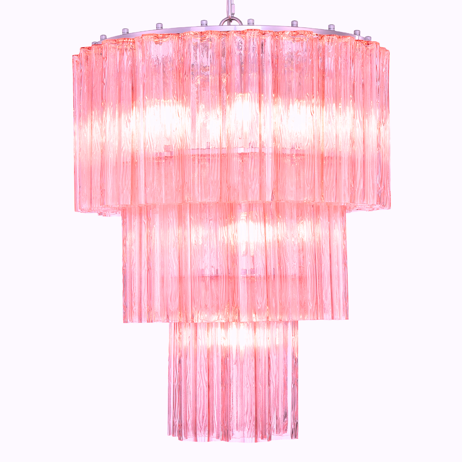 Riviera Lyskrone rosa glass (Medium)