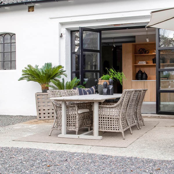 Palermo Spisebord (Charcoal Teak)