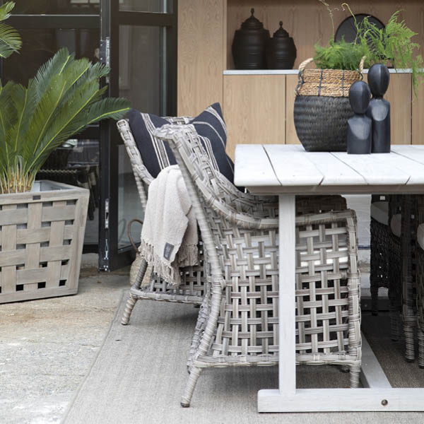 Palermo Spisebord (Charcoal Teak)