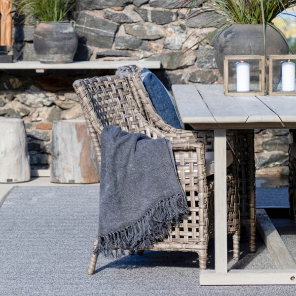 Palermo Spisebord (Charcoal Teak)