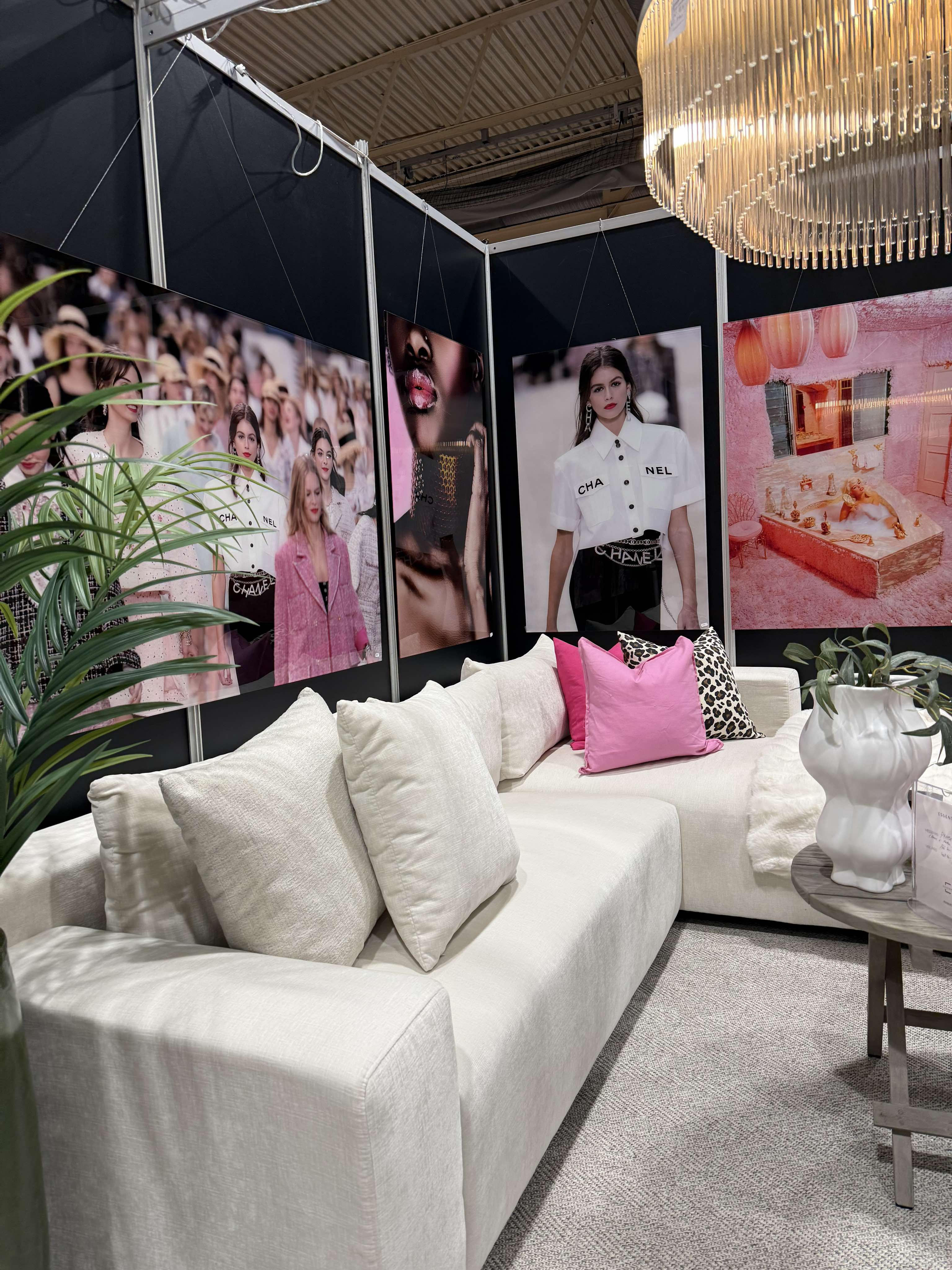 Milano Lounge Sofa m/ Sjeselong Venstre (Vanilla)