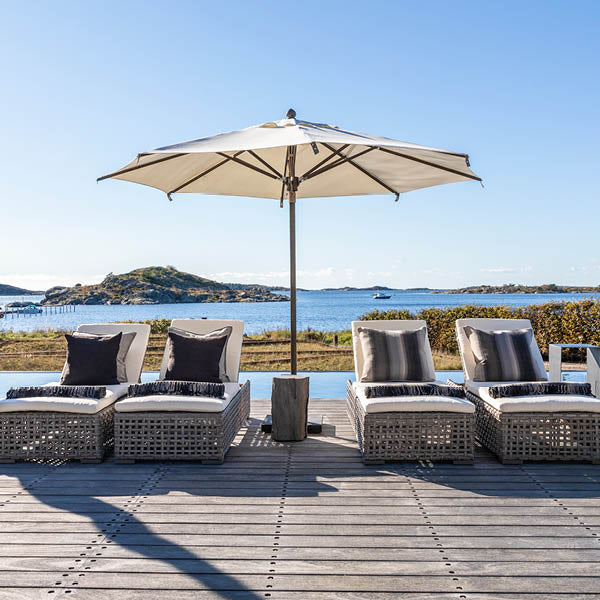 Portofino Parasoll (Nature)