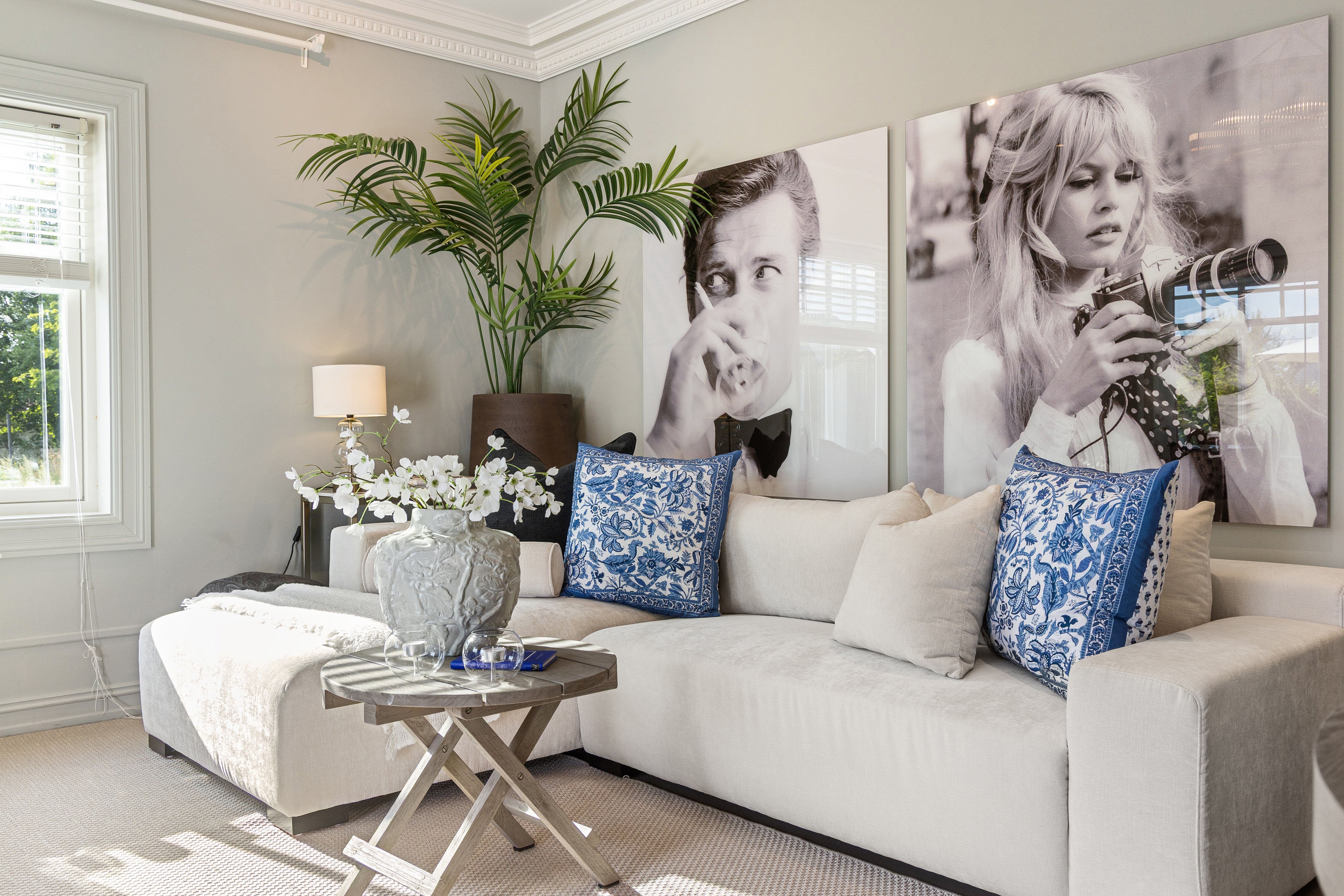Milano Lounge Sofa m/ Sjeselong Venstre (Vanilla)