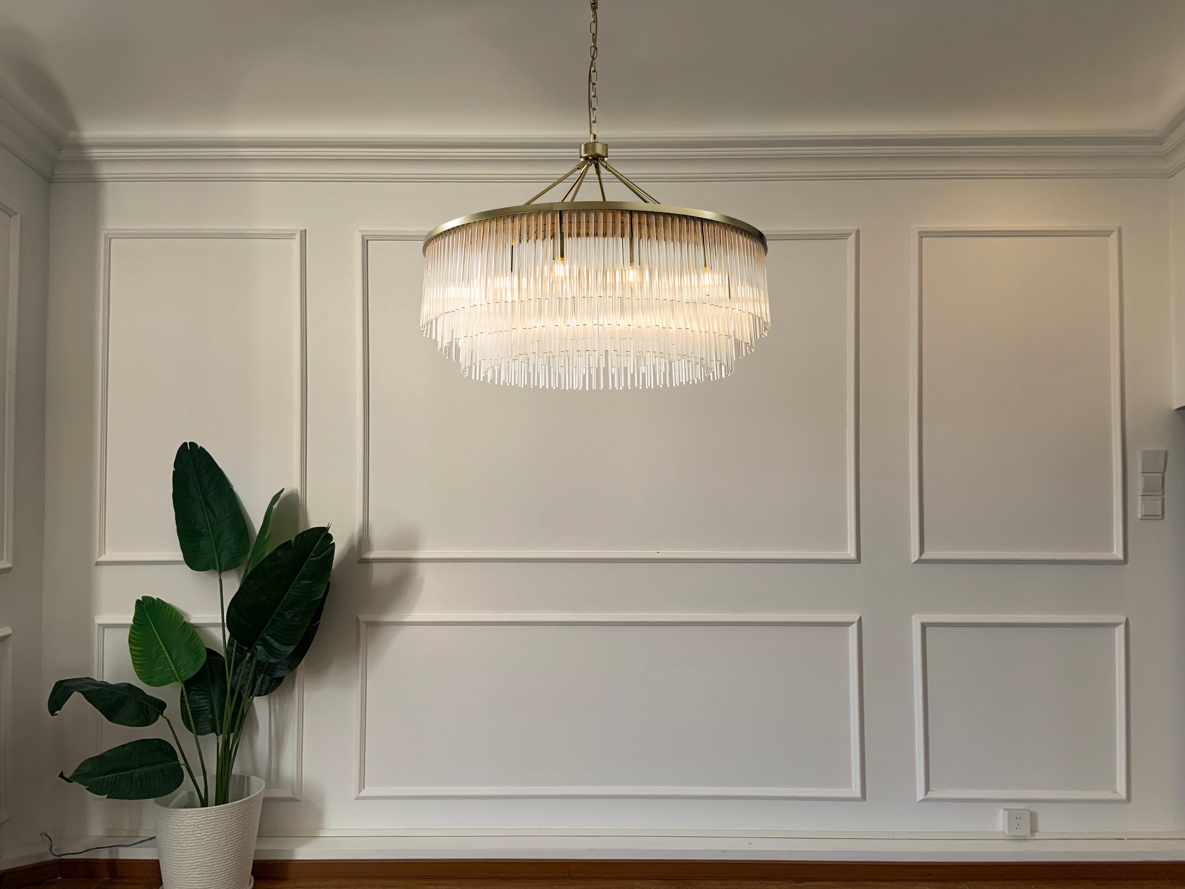 Taklampe New Orleans (Champagne)