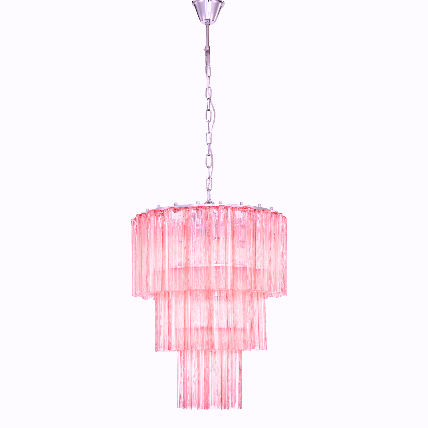 Riviera Lyskrone rosa glass (Medium)