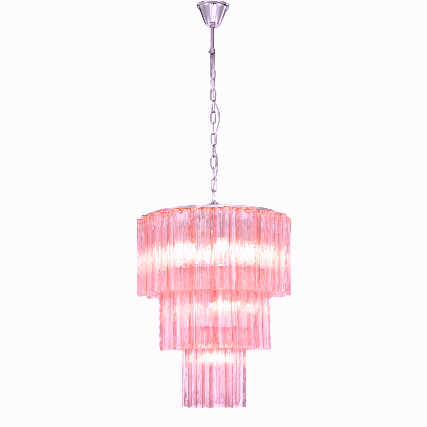 Riviera Lyskrone rosa glass (Medium)