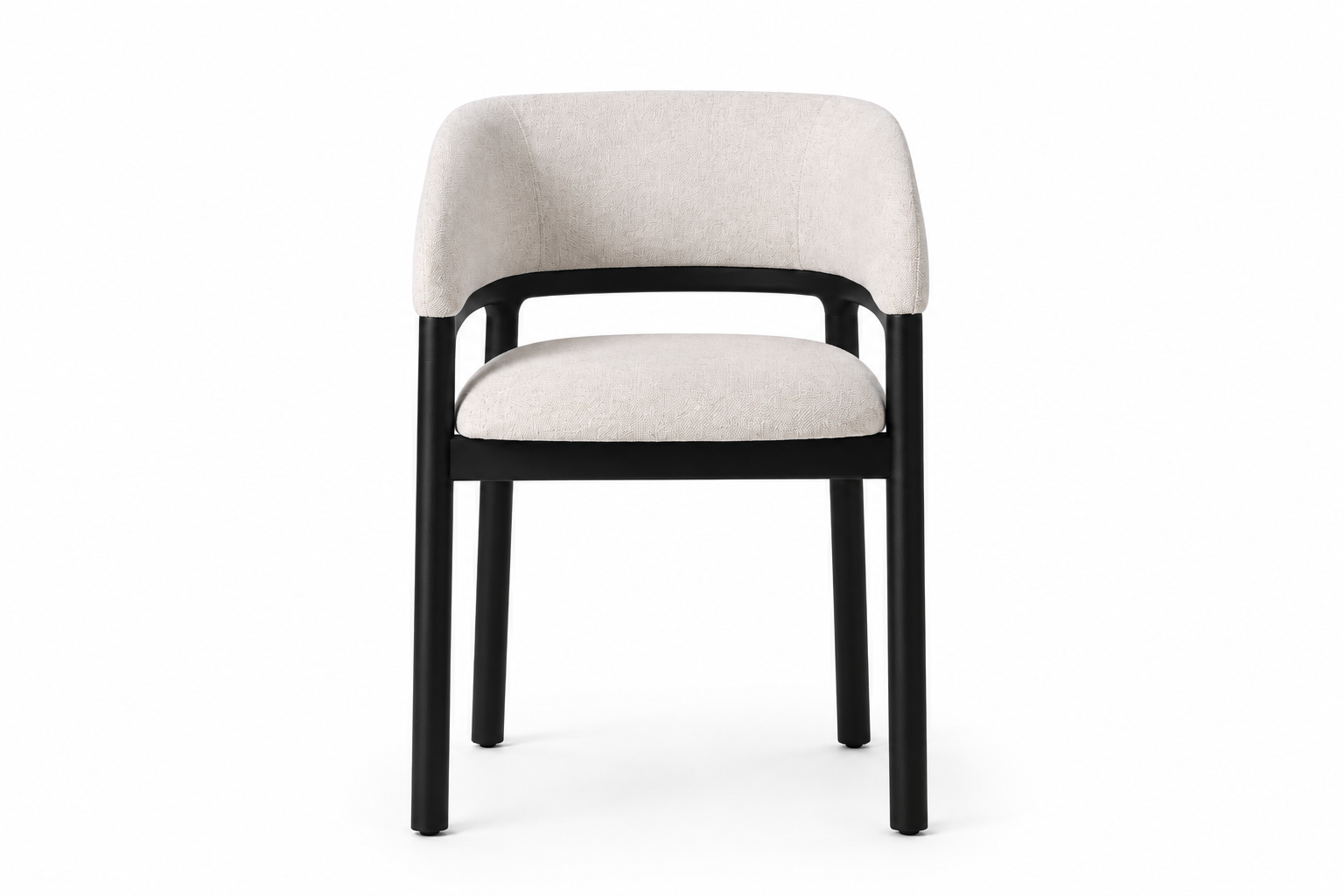 Seattle Spisestol (Beige Breezer/svart)