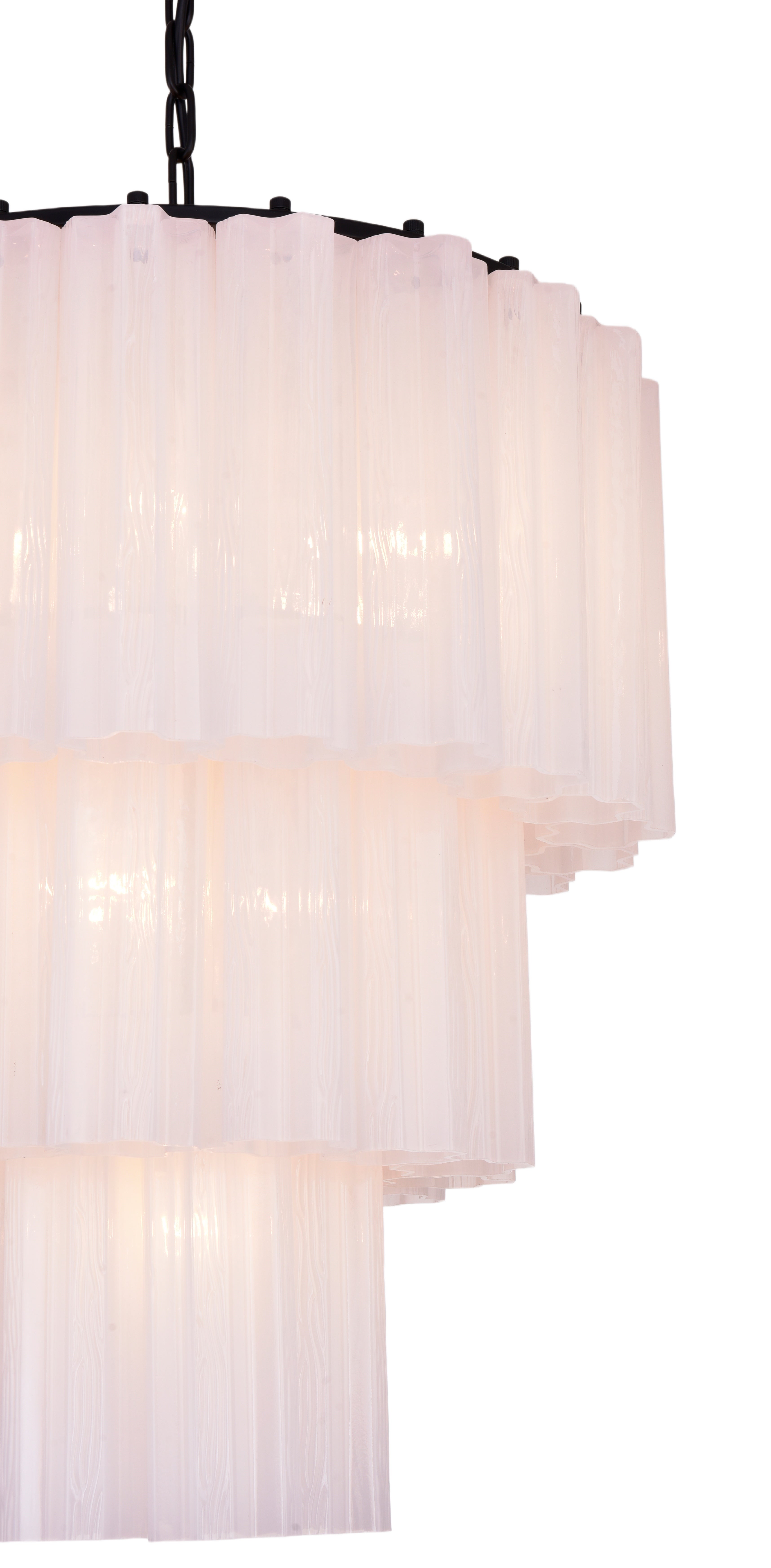 Riviera Lyskrone Hvitt glass (Medium)