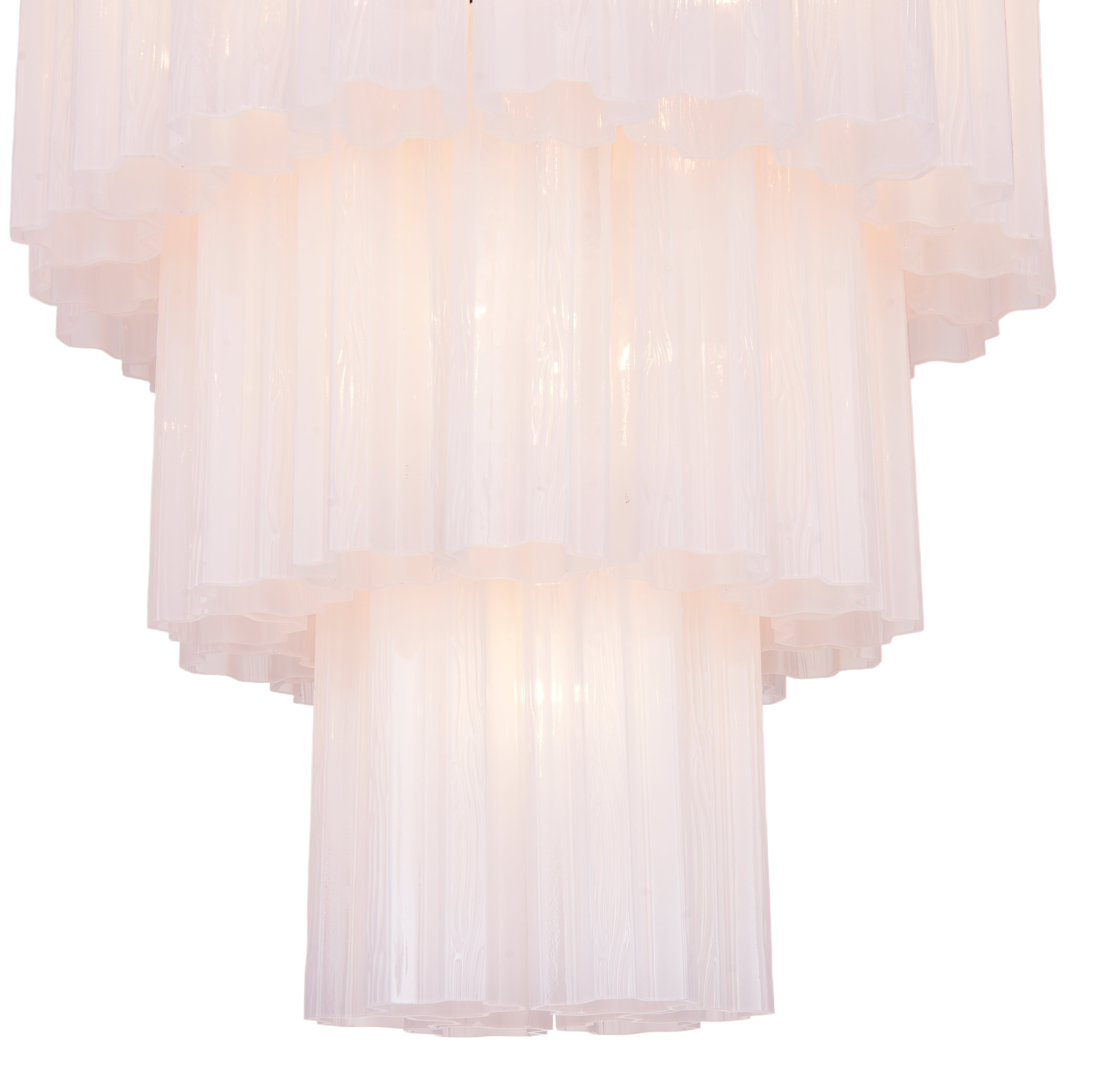 Riviera Lyskrone Hvitt glass (Medium)