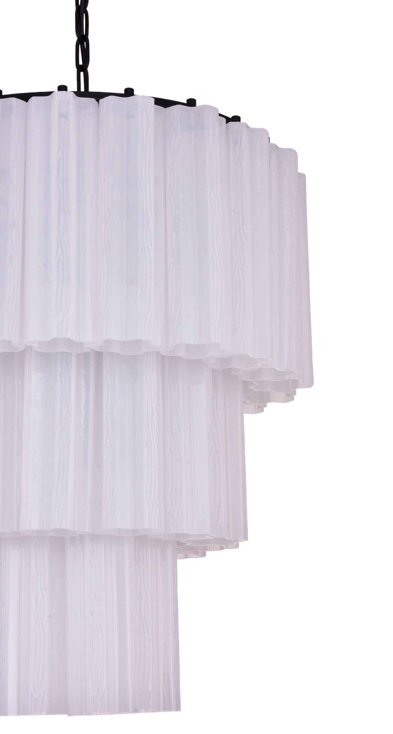 Riviera Lyskrone Hvitt glass (Medium)