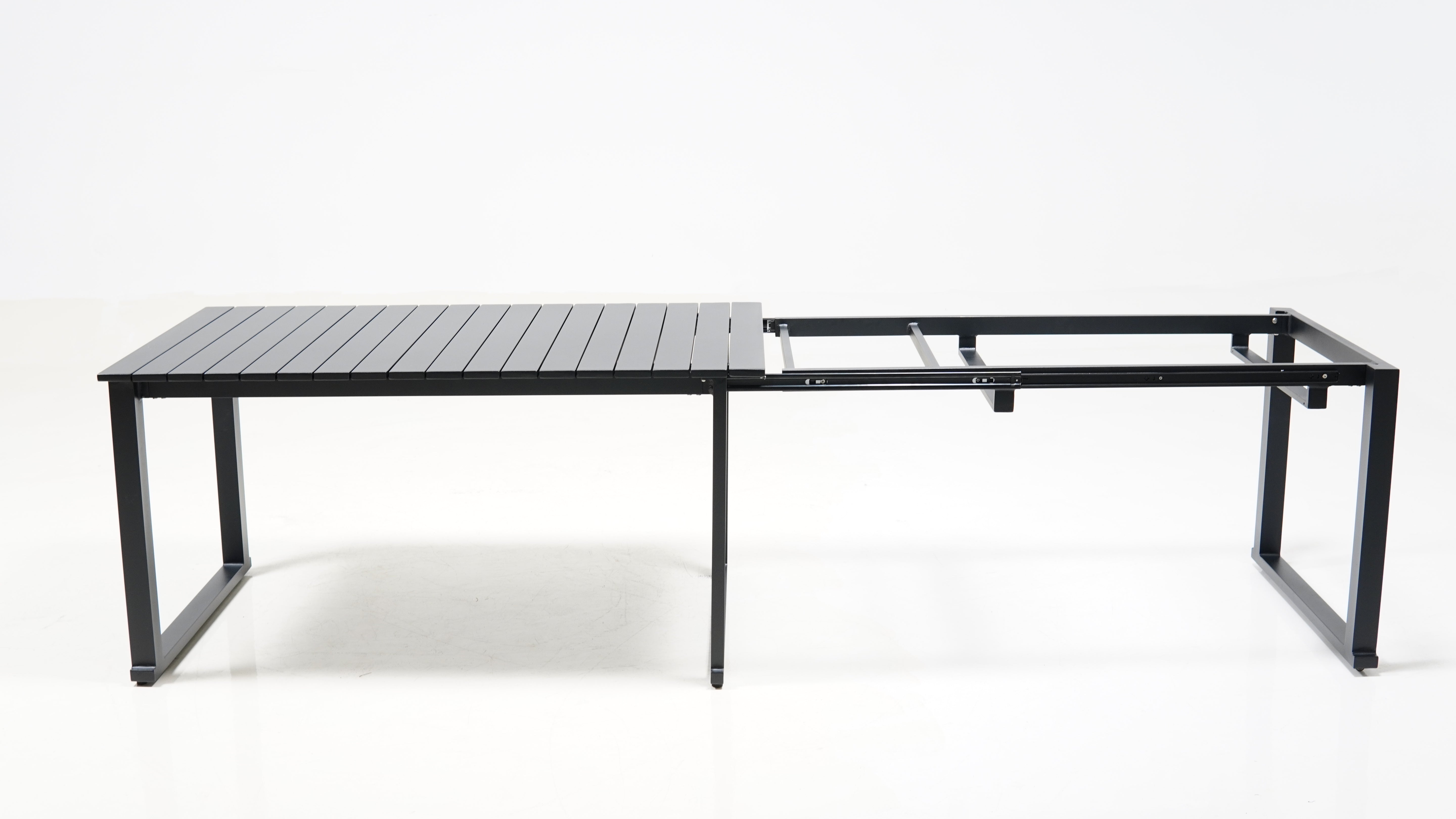 Haven Spisebord m/ illeggsplater (150,5/284×83,5×74,5 cm)