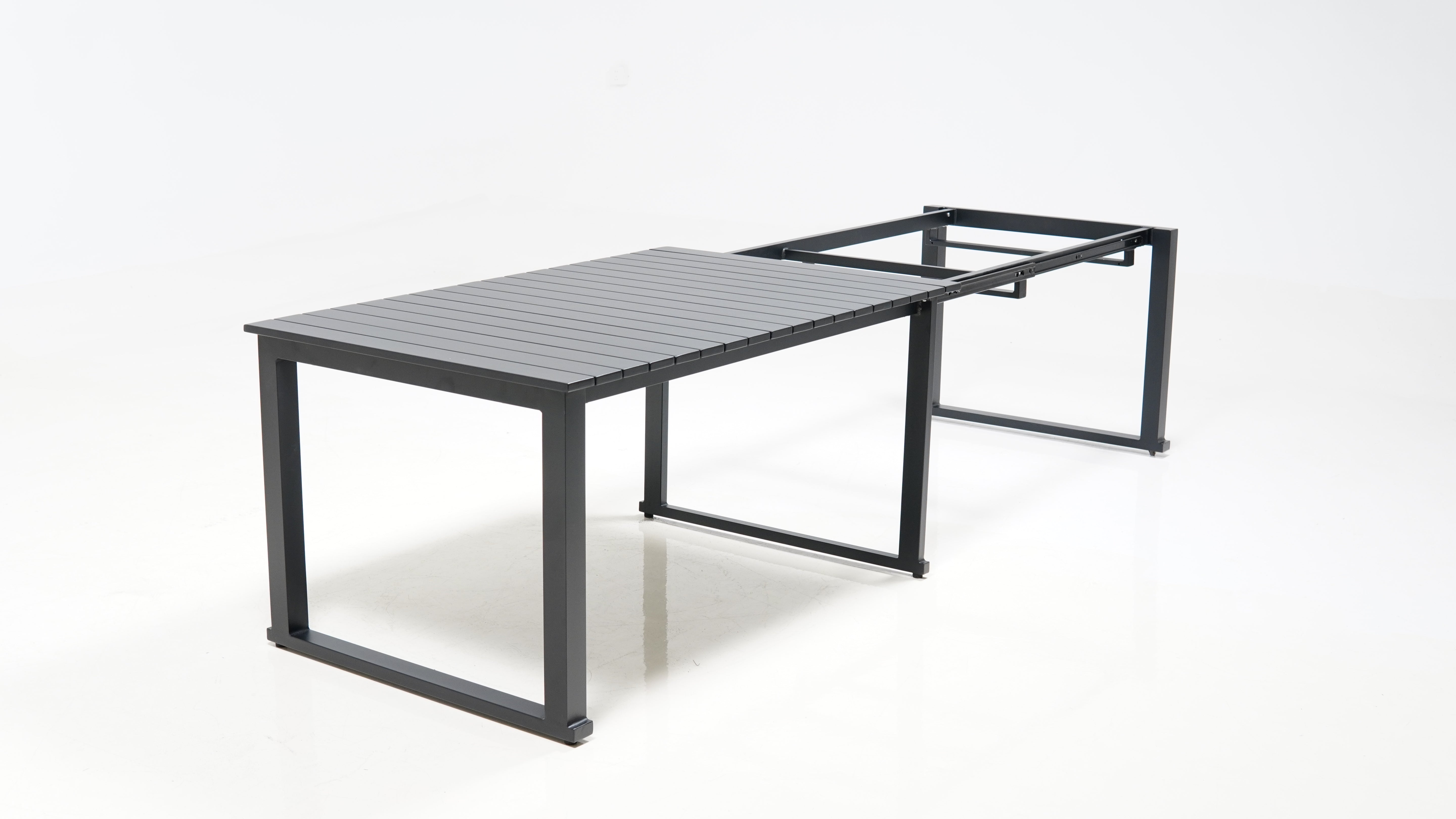 Haven Spisebord m/ illeggsplater (150,5/284×83,5×74,5 cm)