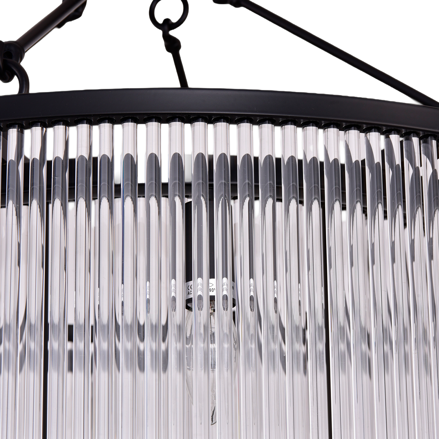 Palm Springs Taklampe (Svart)