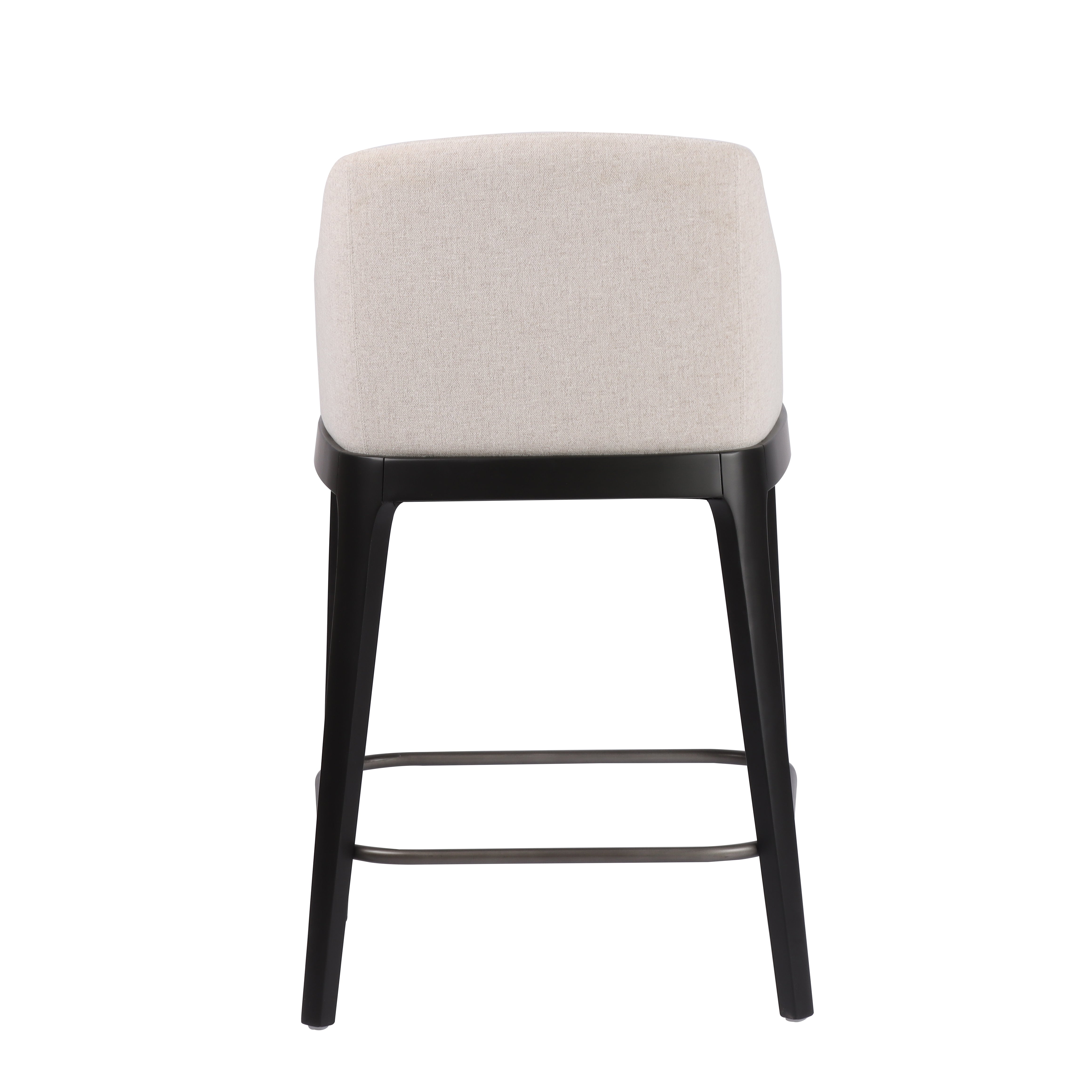 Lincoln Barstol (Beige Breezer/Svart)